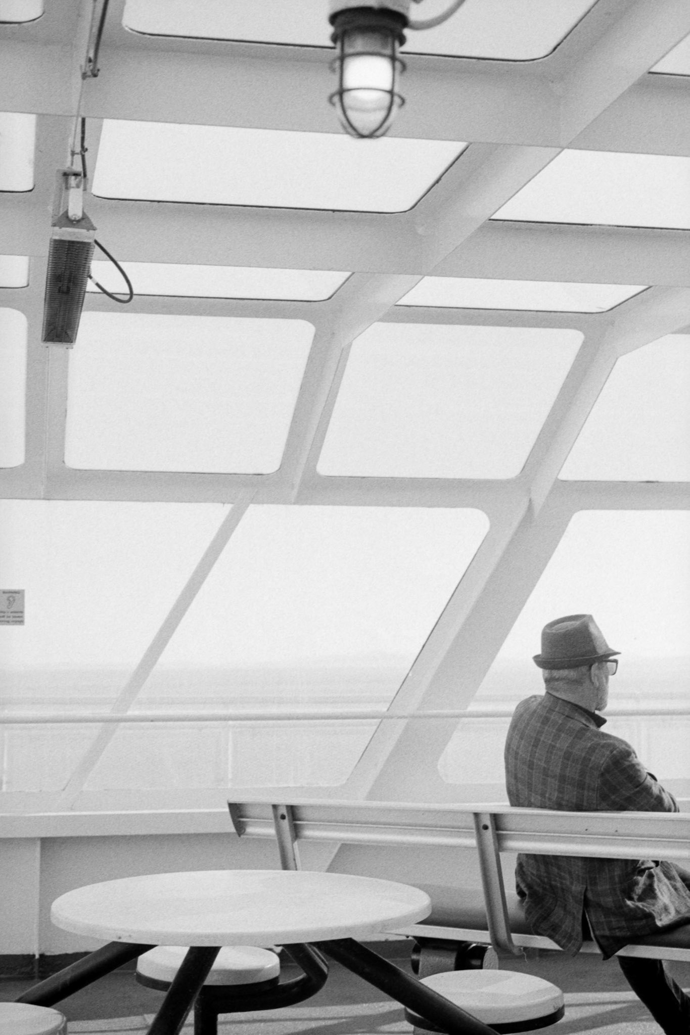 Someone's got to watch the horizon