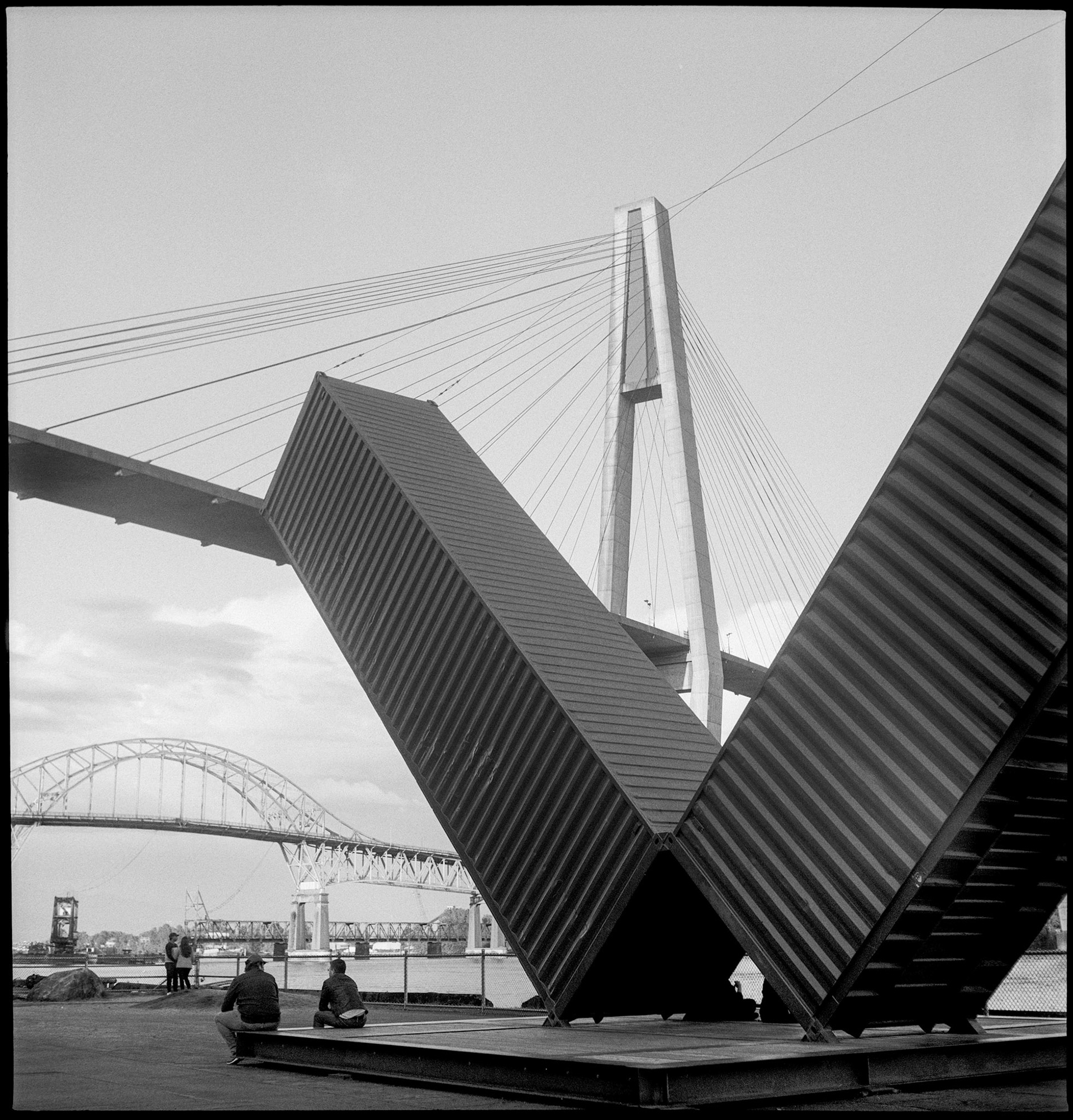 Evening at Westminster Pier Park