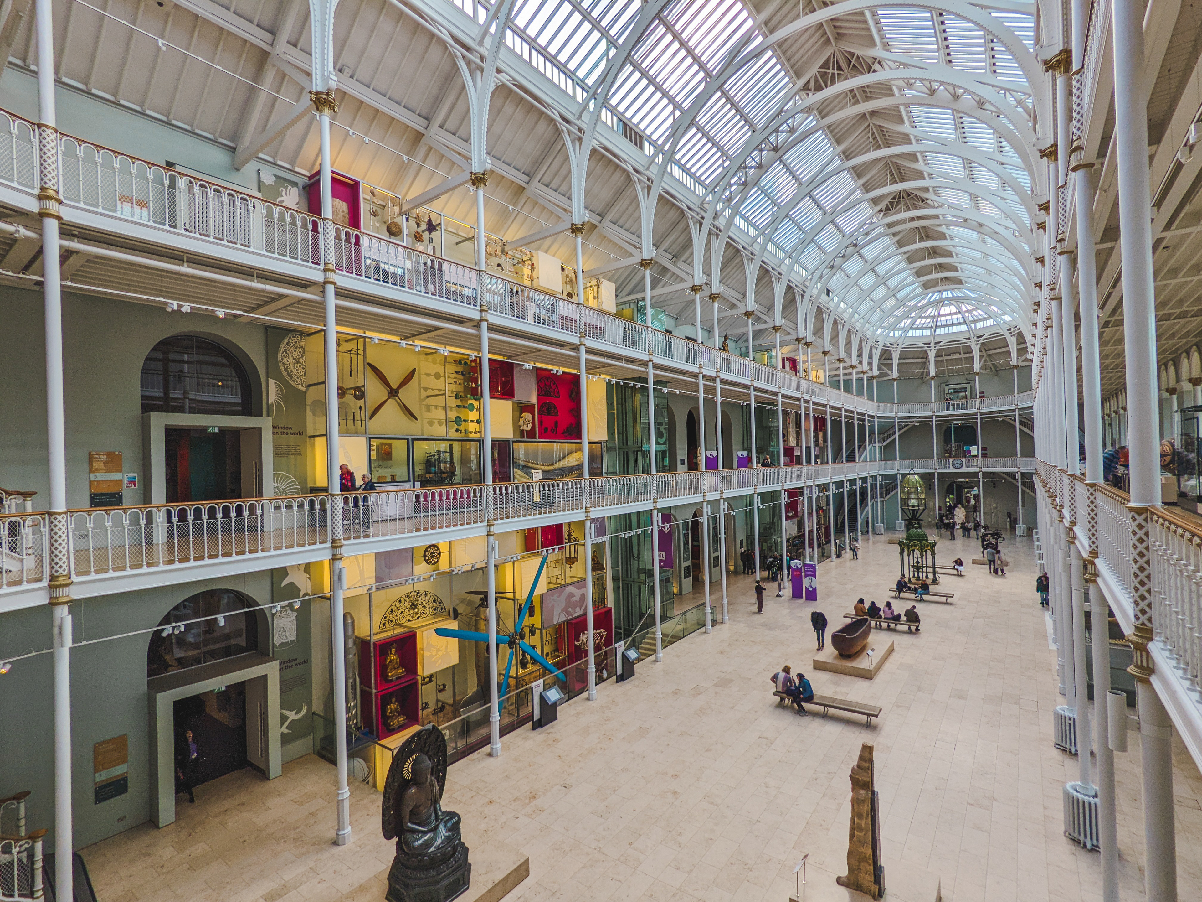 Interior do National Museum Of Scotland