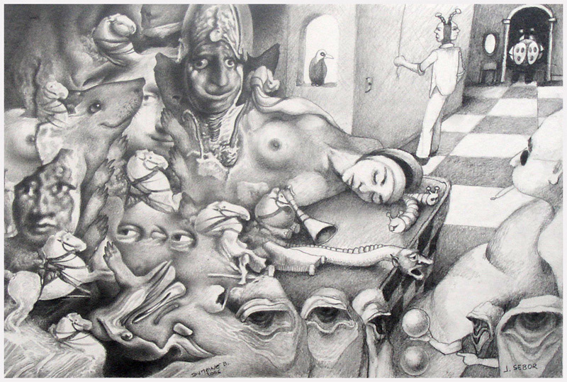 Exquisite Corpse with Bernard Dumaine