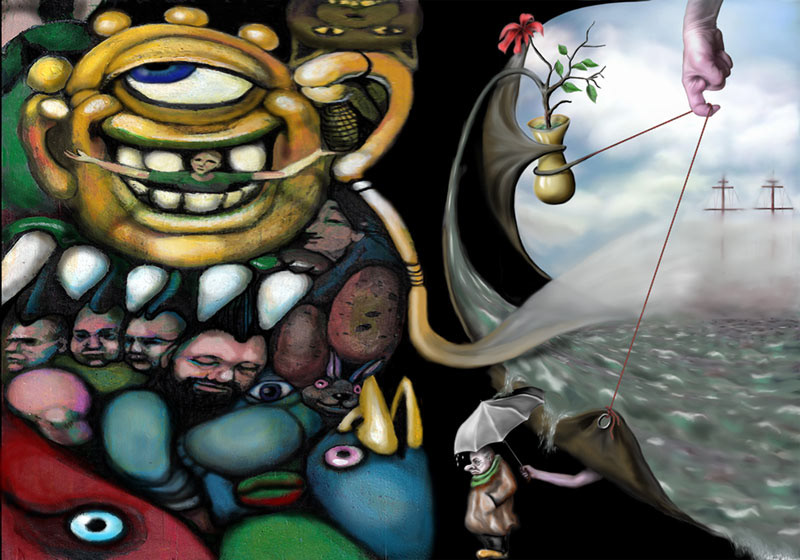 Exquisite Corpse with Vladimir Moldavsky