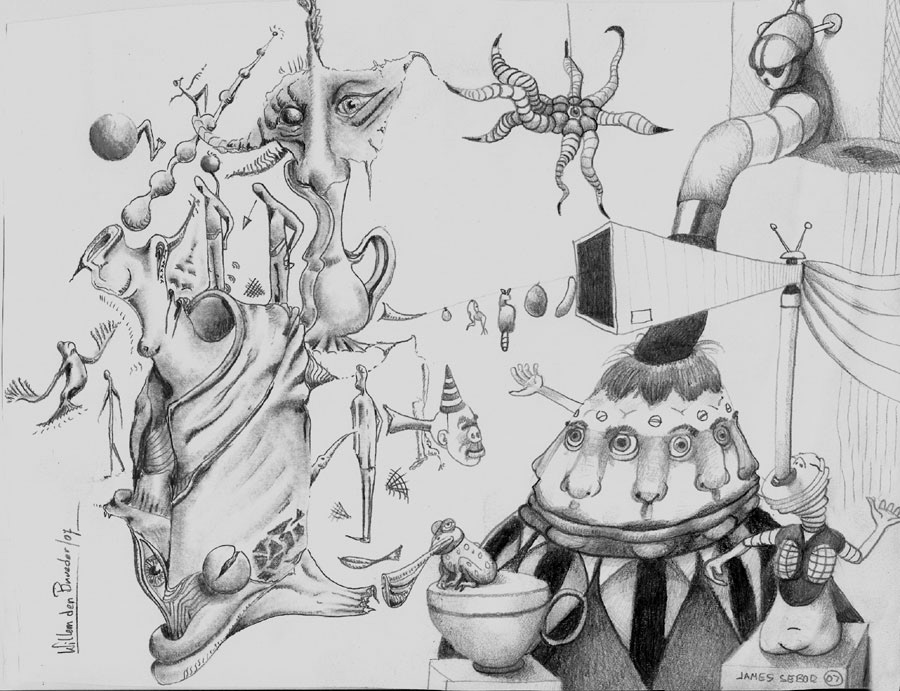 Exquisite Corpse with Willem Den Broeder