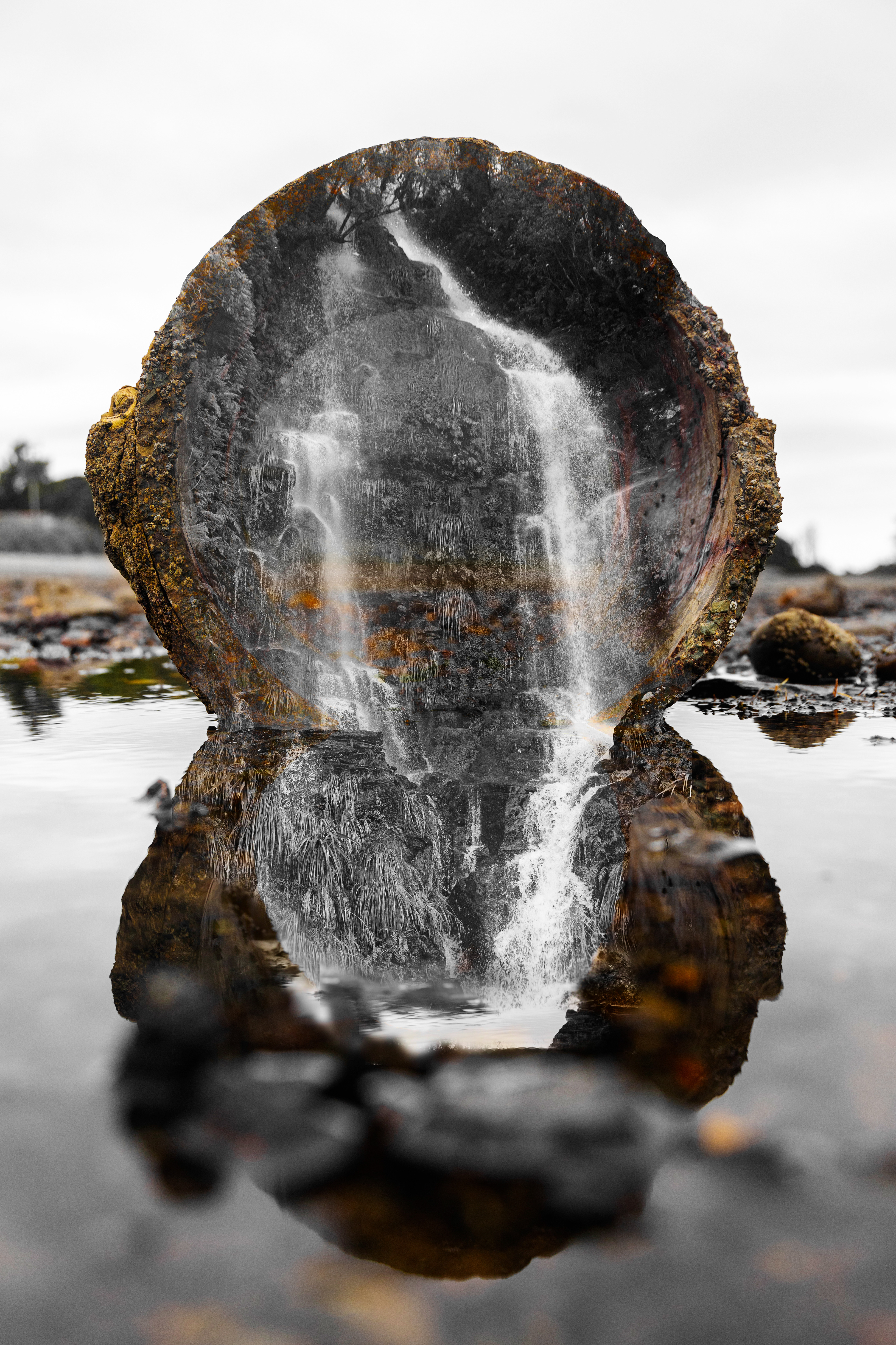 Puponga Mud Flats Abstract