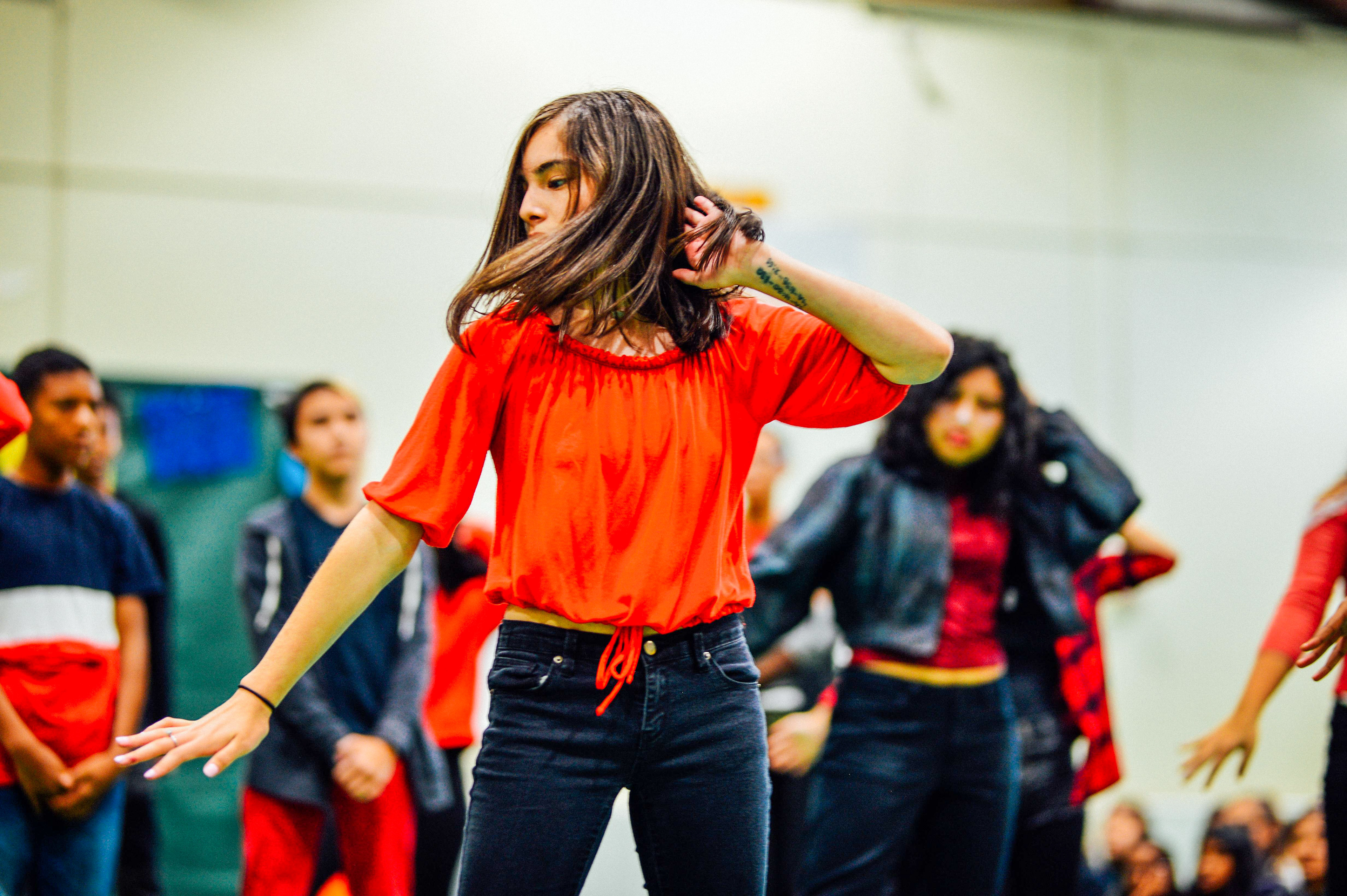 dance team x pep rally