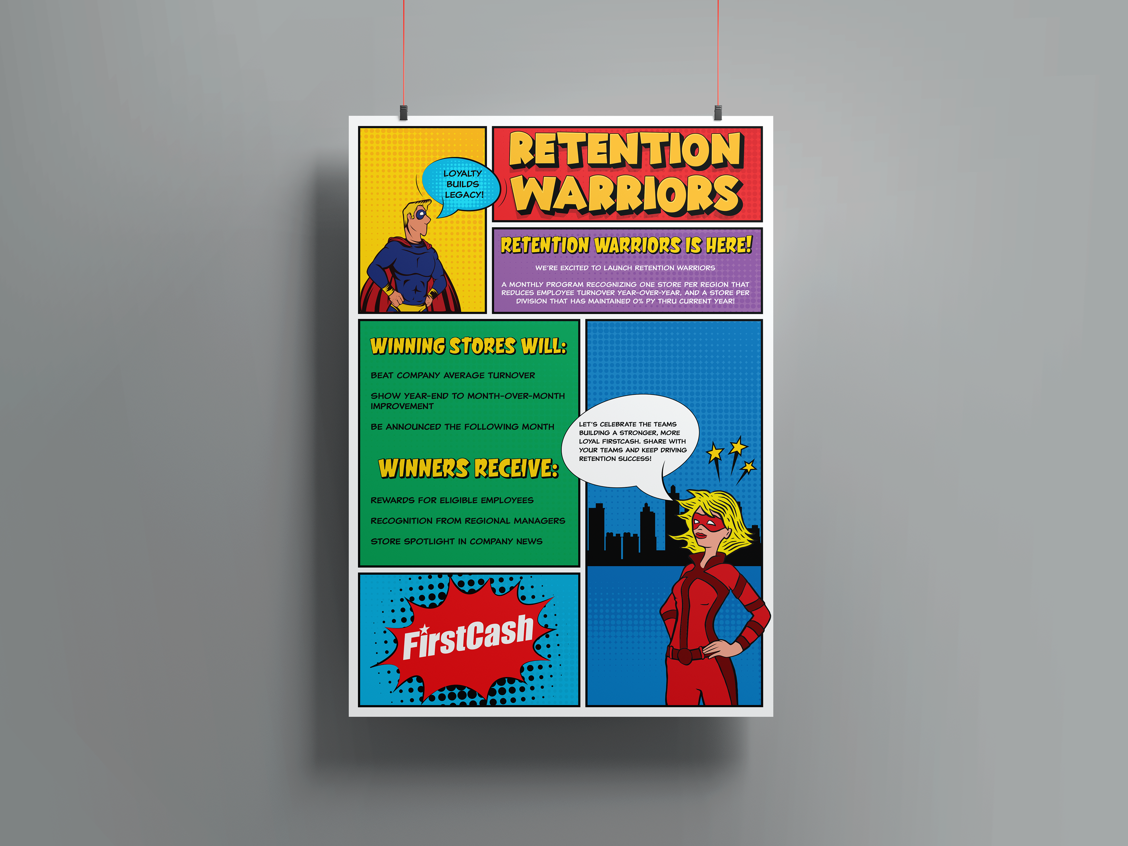 Retention Warriors Program (FirstCash)