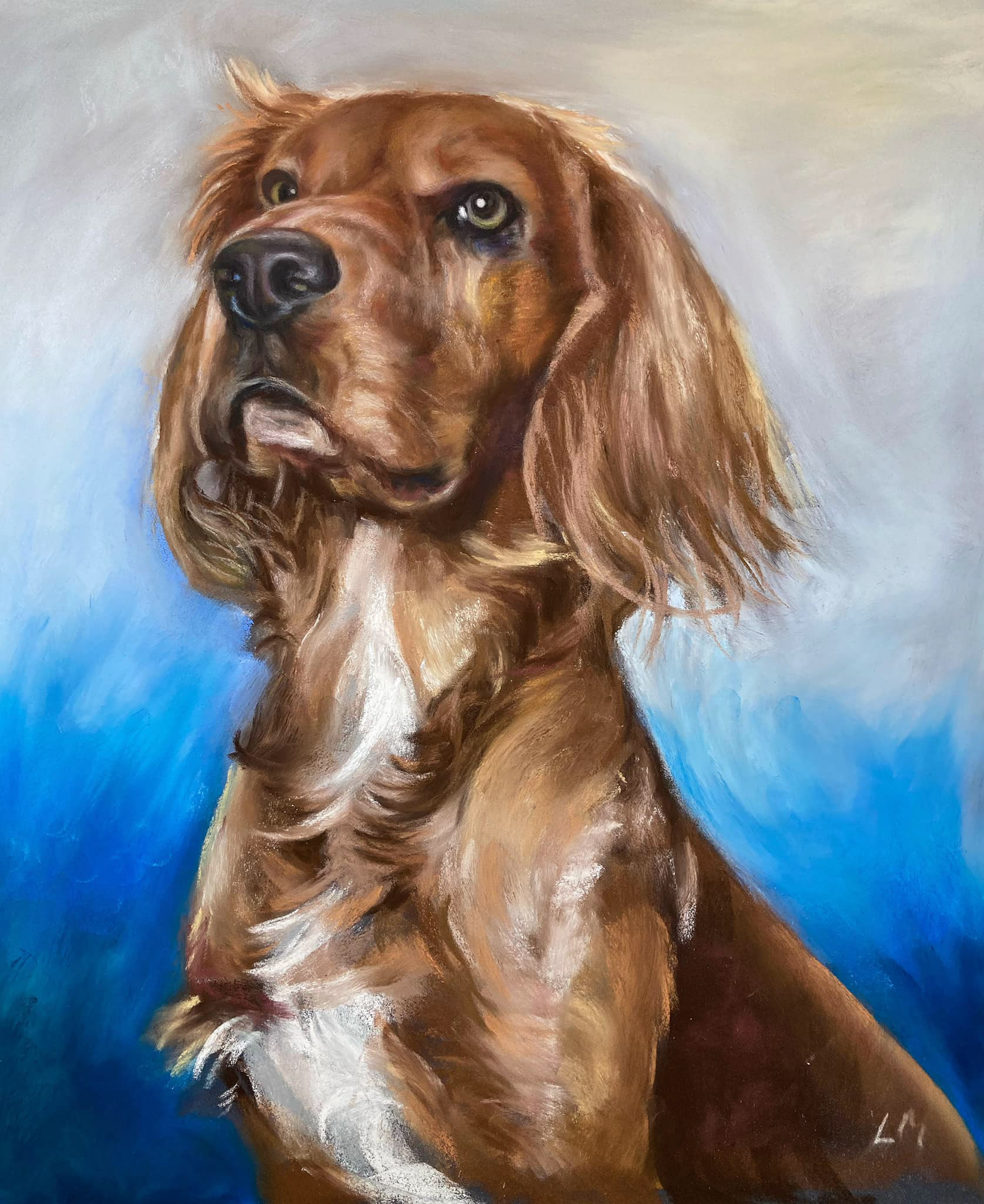 pastel portrait