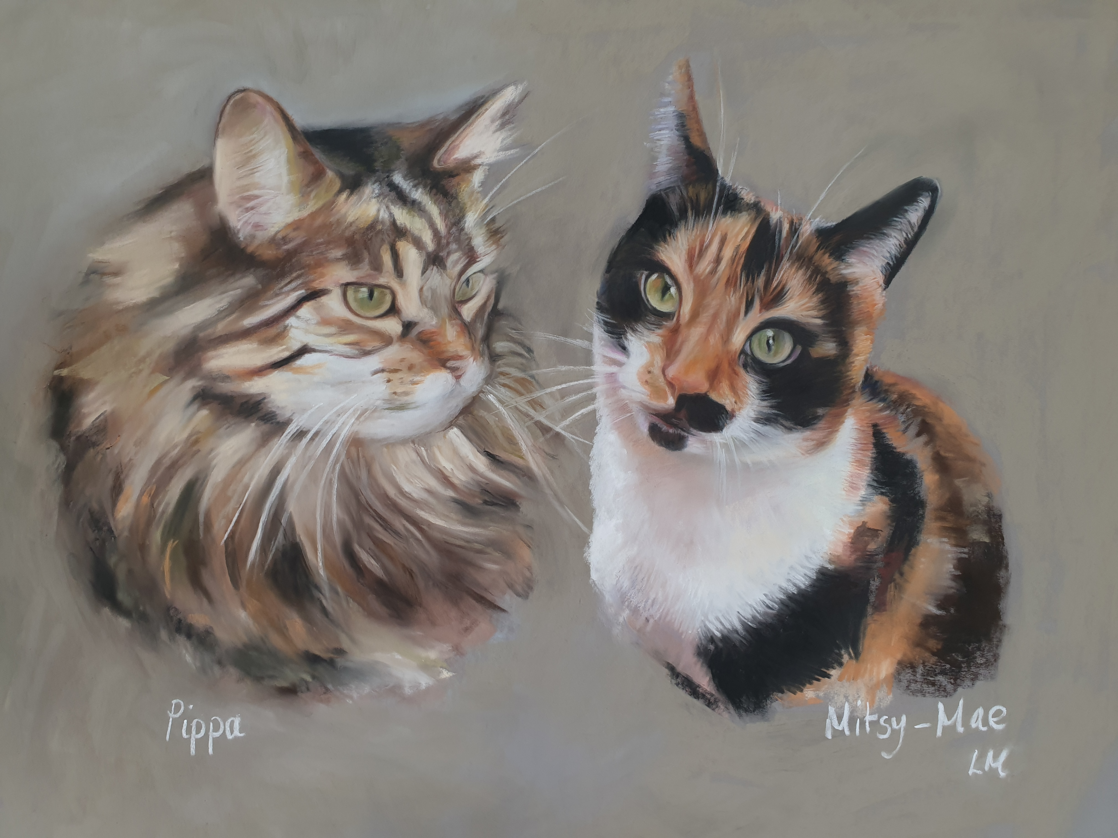 pastel portrait