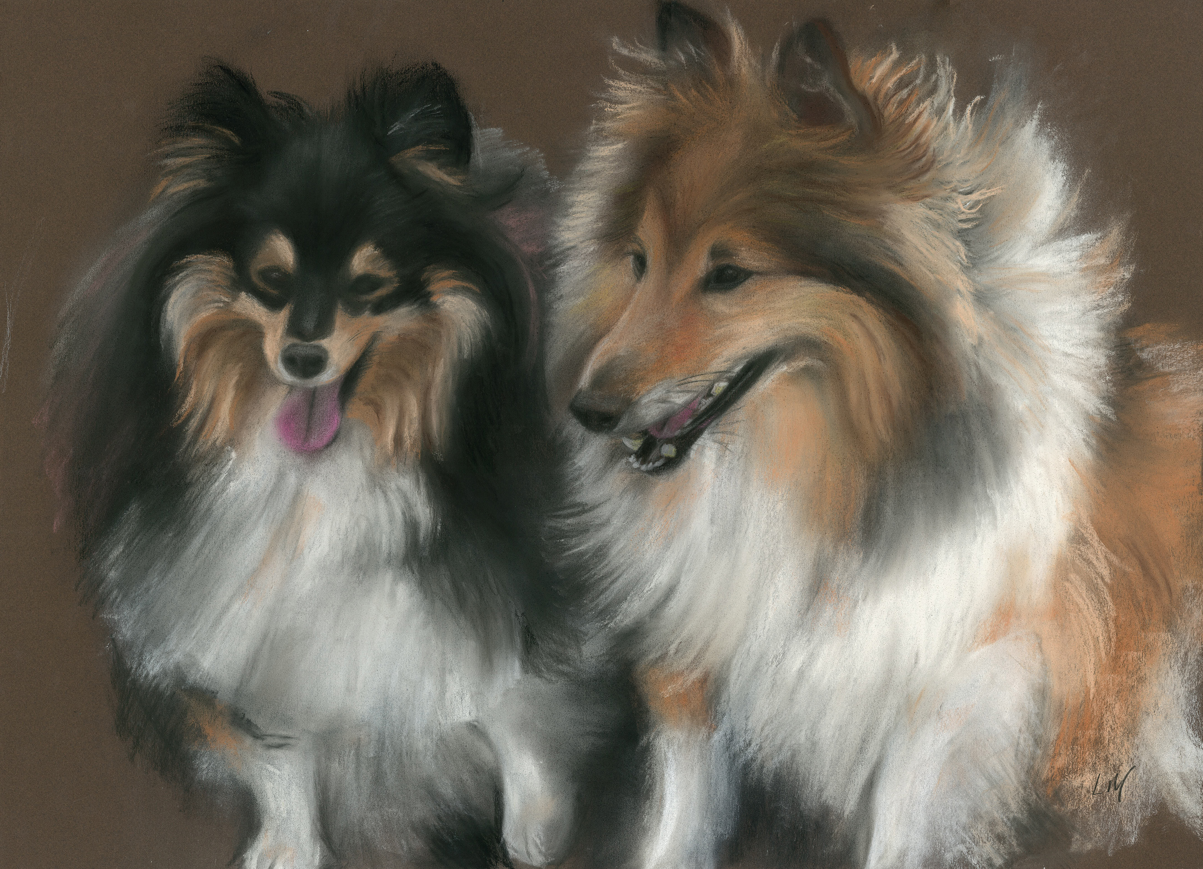 pastel painting
