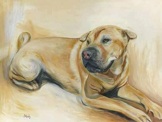 acrylic painting on canvas