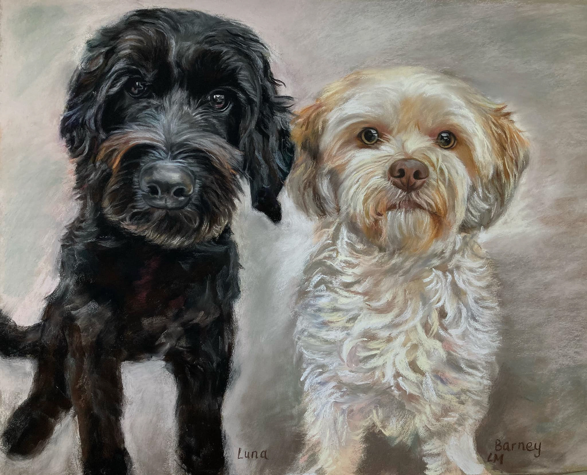 pastel portrait