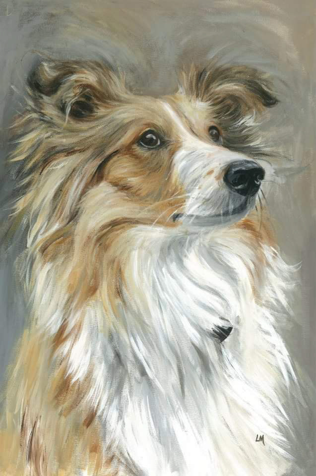 acrylic painting on canvas