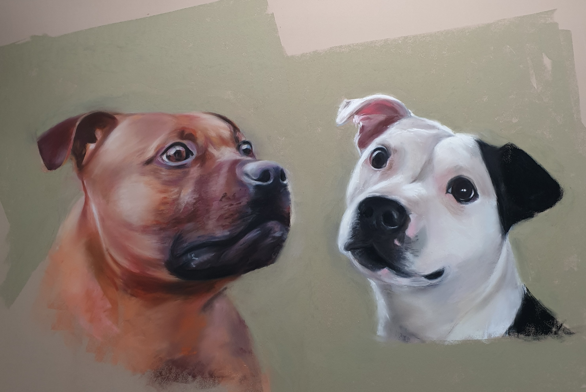 pastel portrait