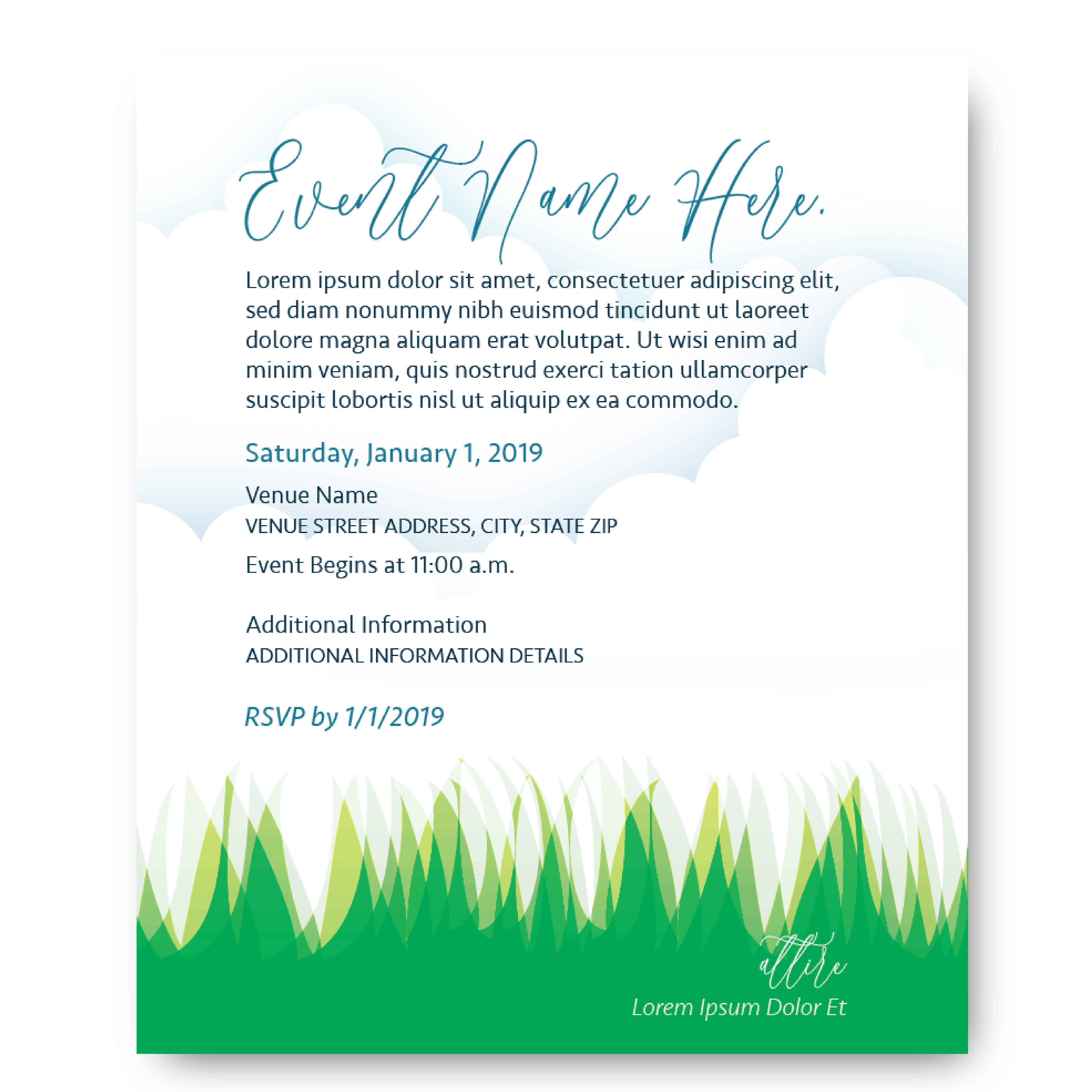 baby blessing invitation (2019)