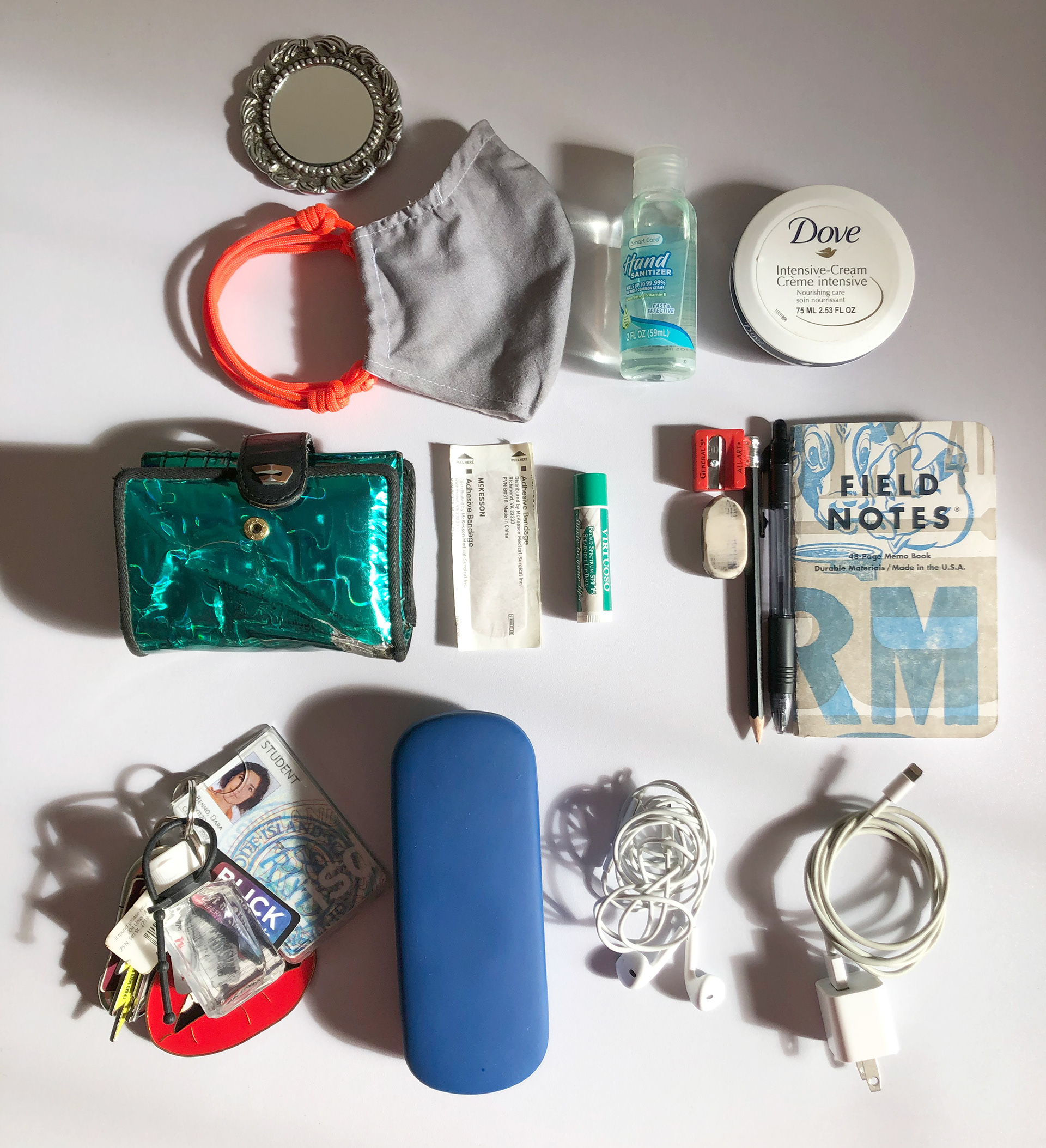 Mapping everyday belongings - Person #1