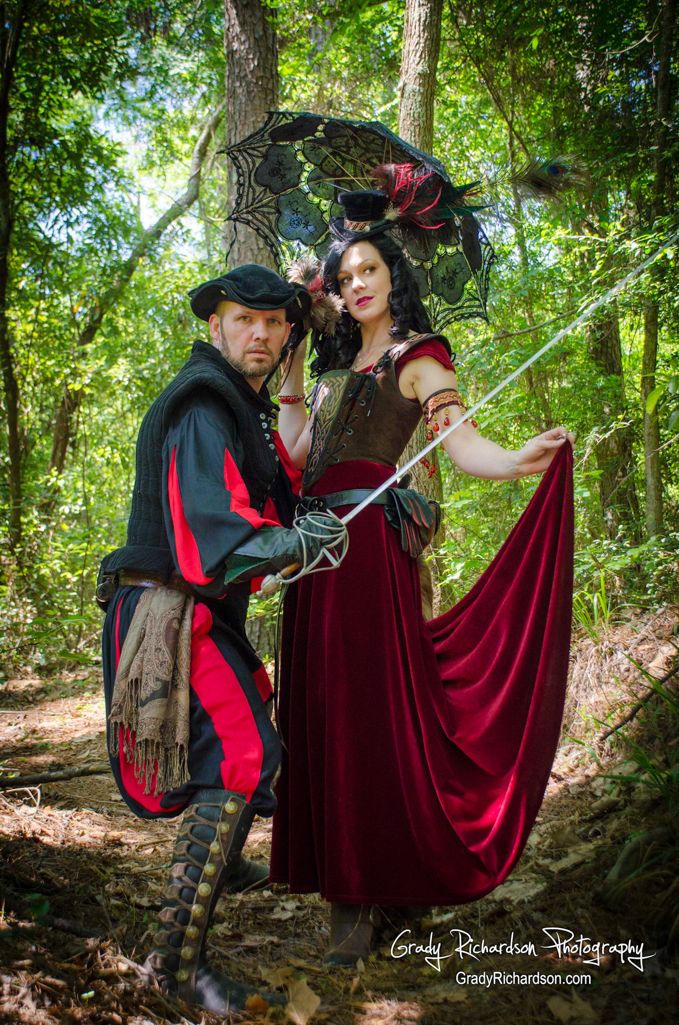 At his Lady's Defense