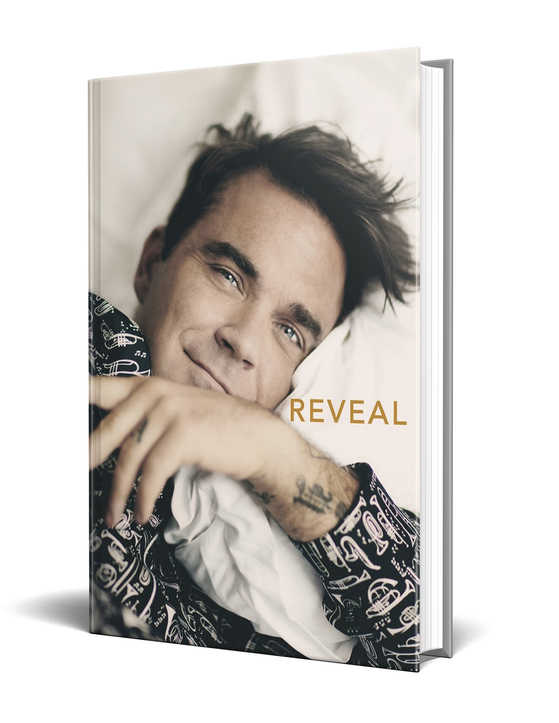 Cover design for Robbie Williams