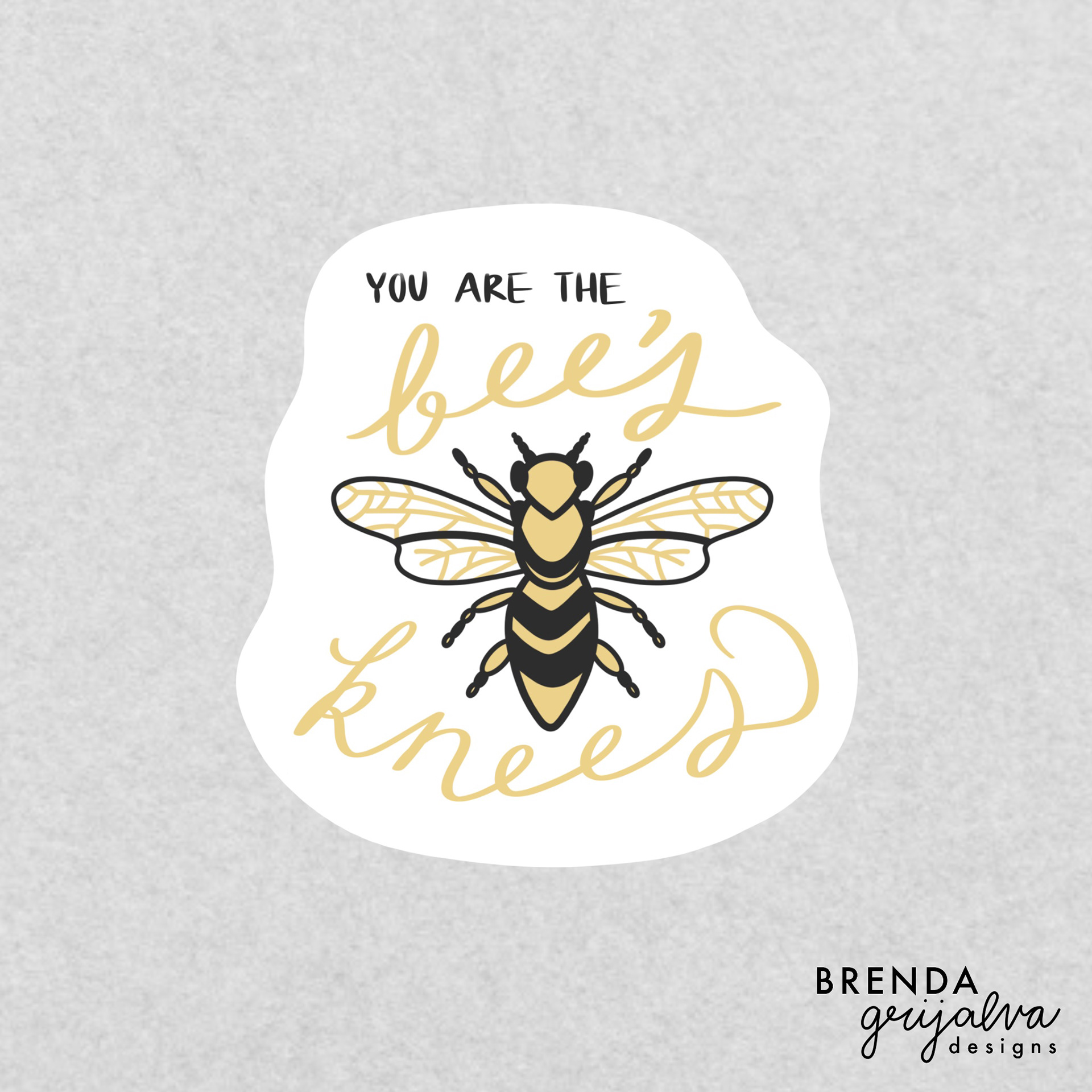 design 1: you are the bee's knees