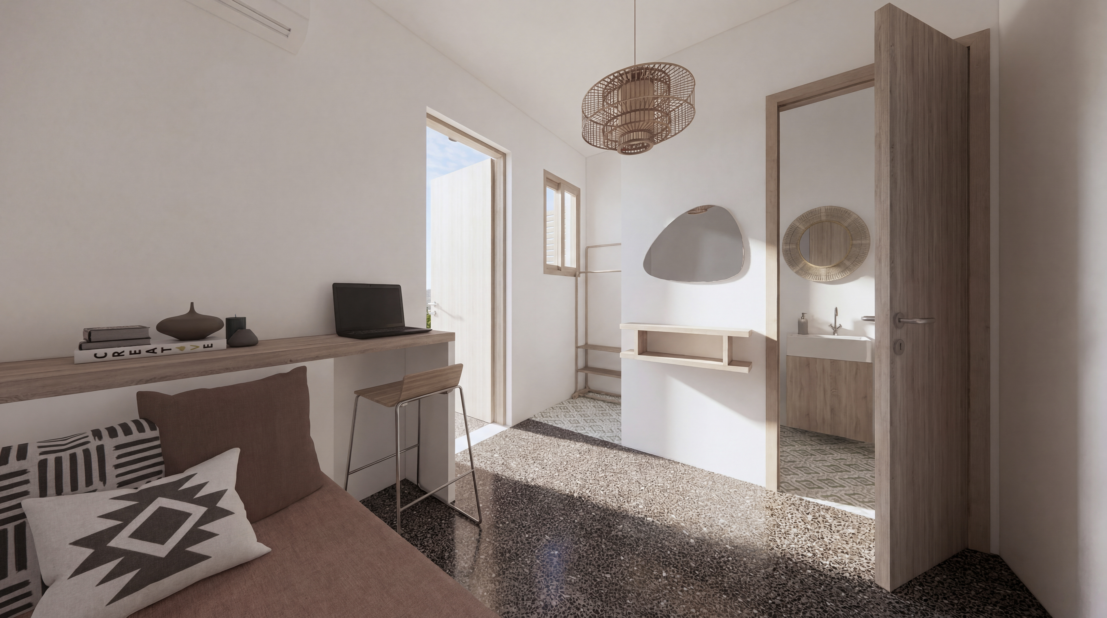 Apartment B | Interior 3D view