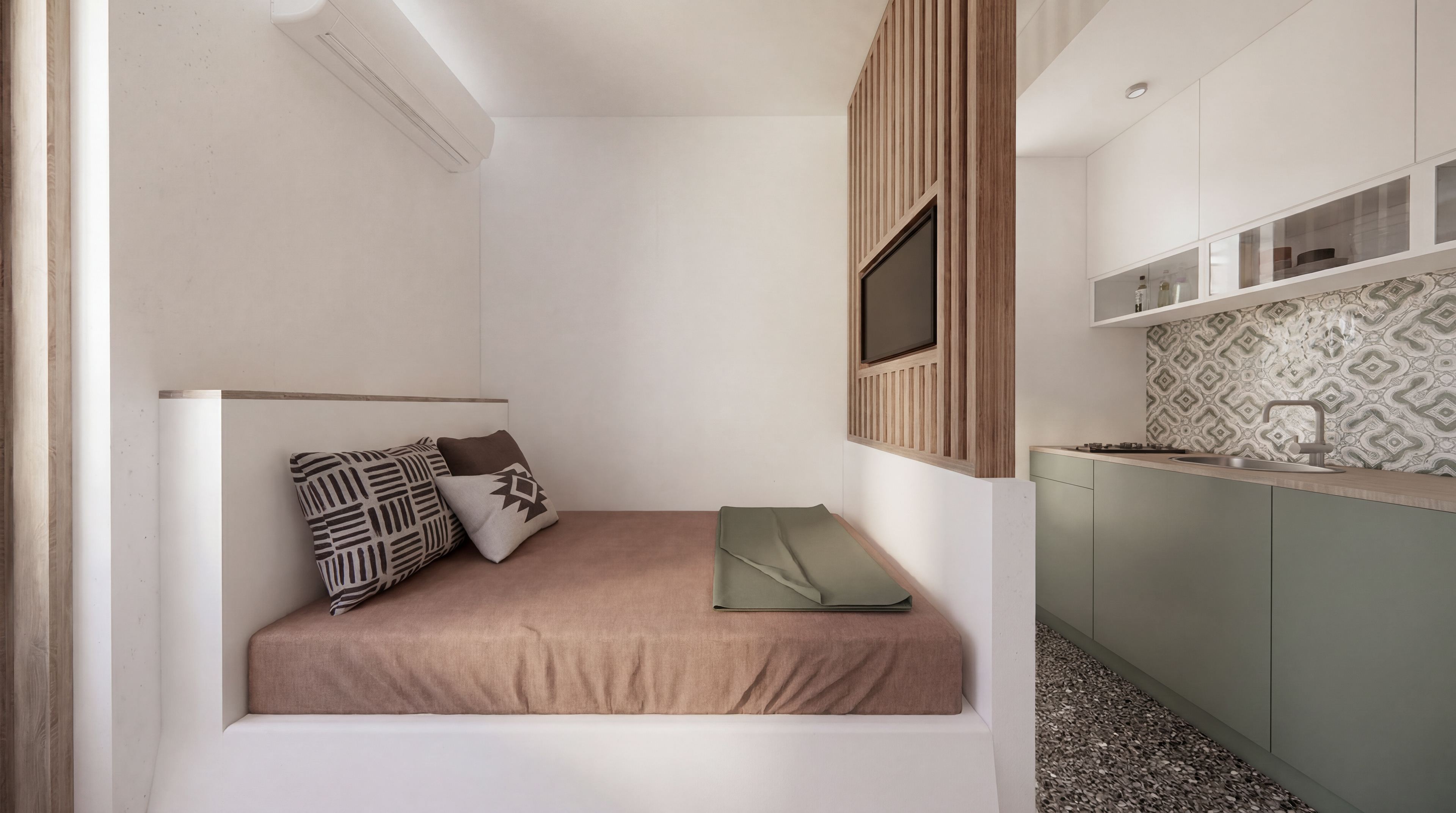 Apartment A | Interior 3D view