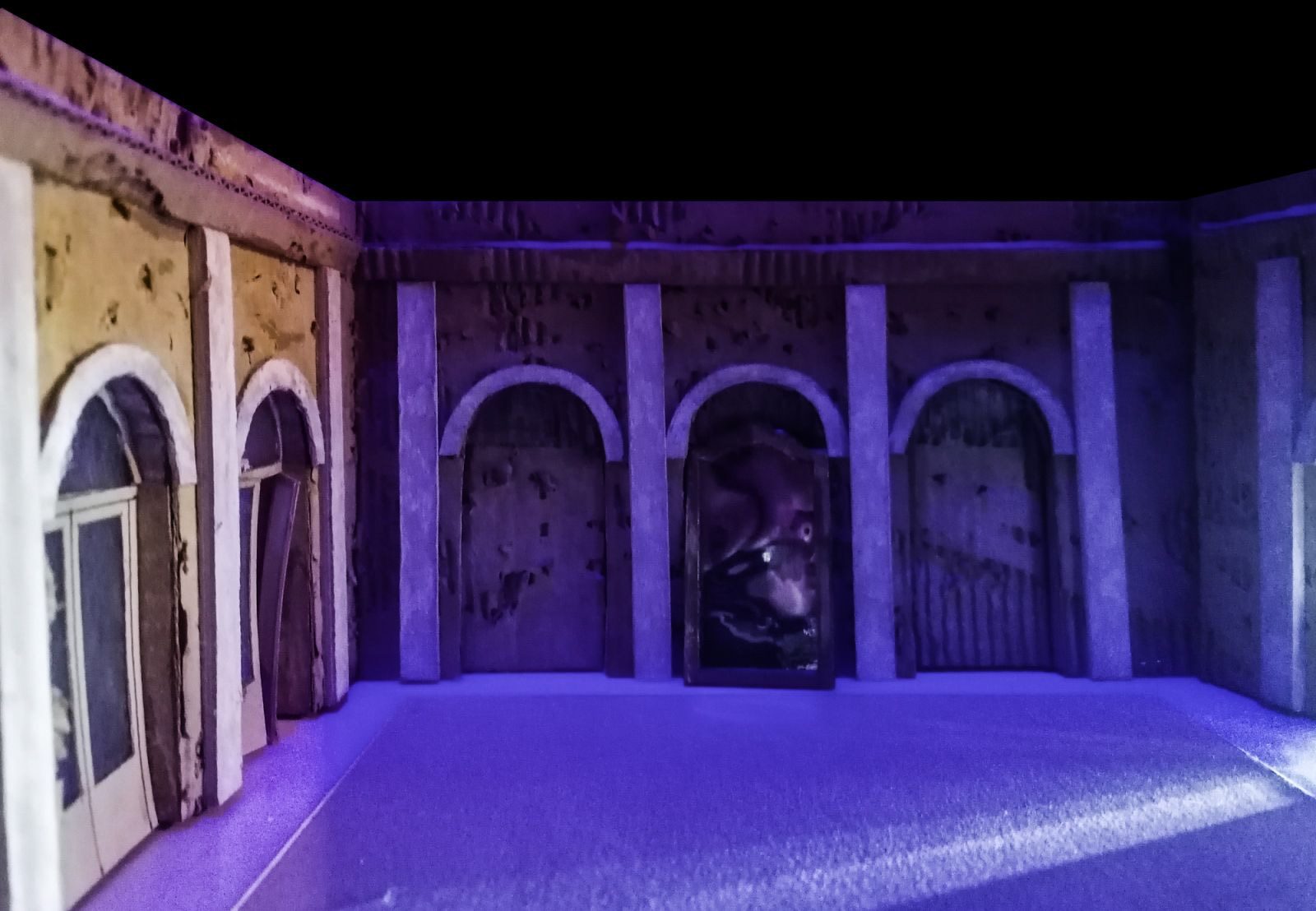 Baggeion, model box scale 1:50