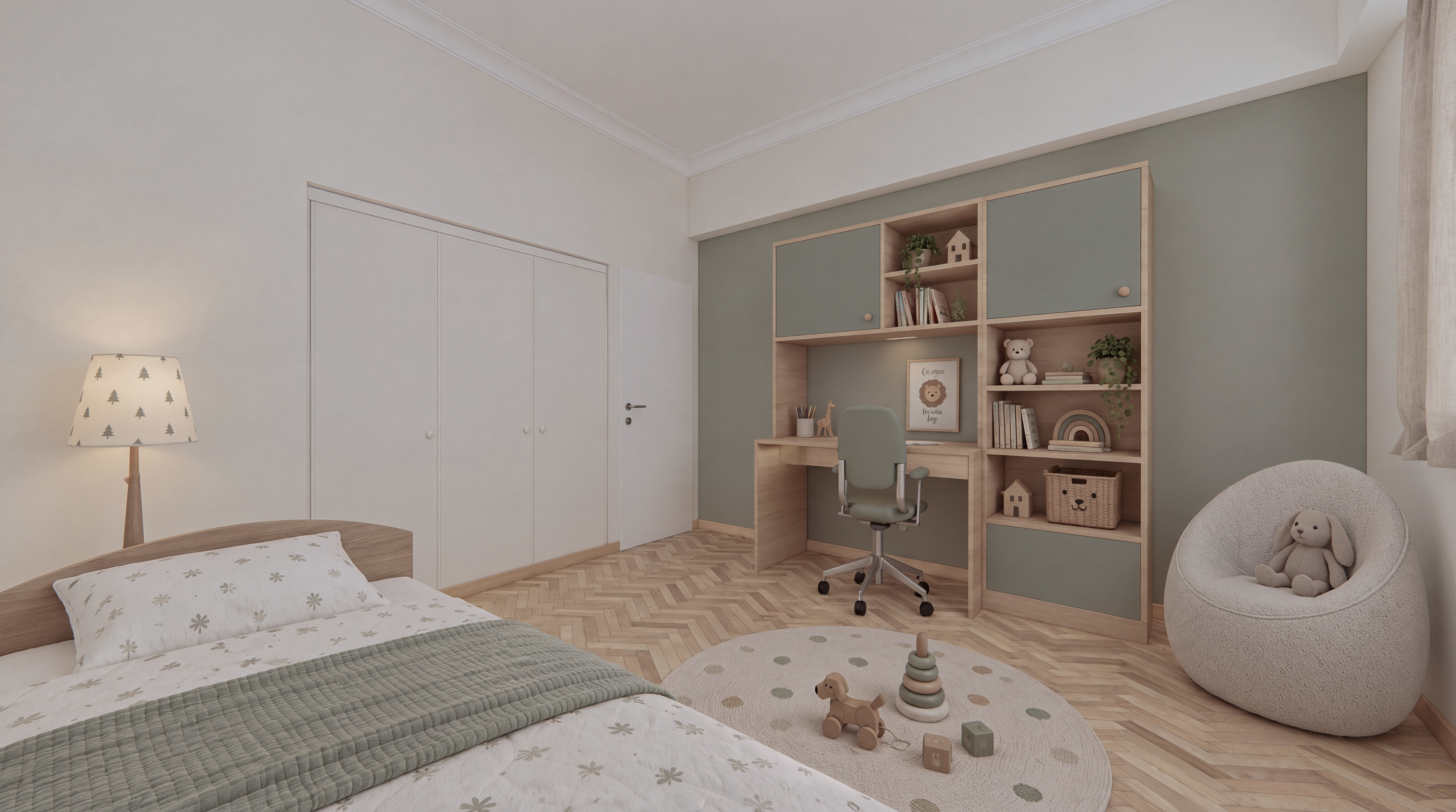 Interior 3D view