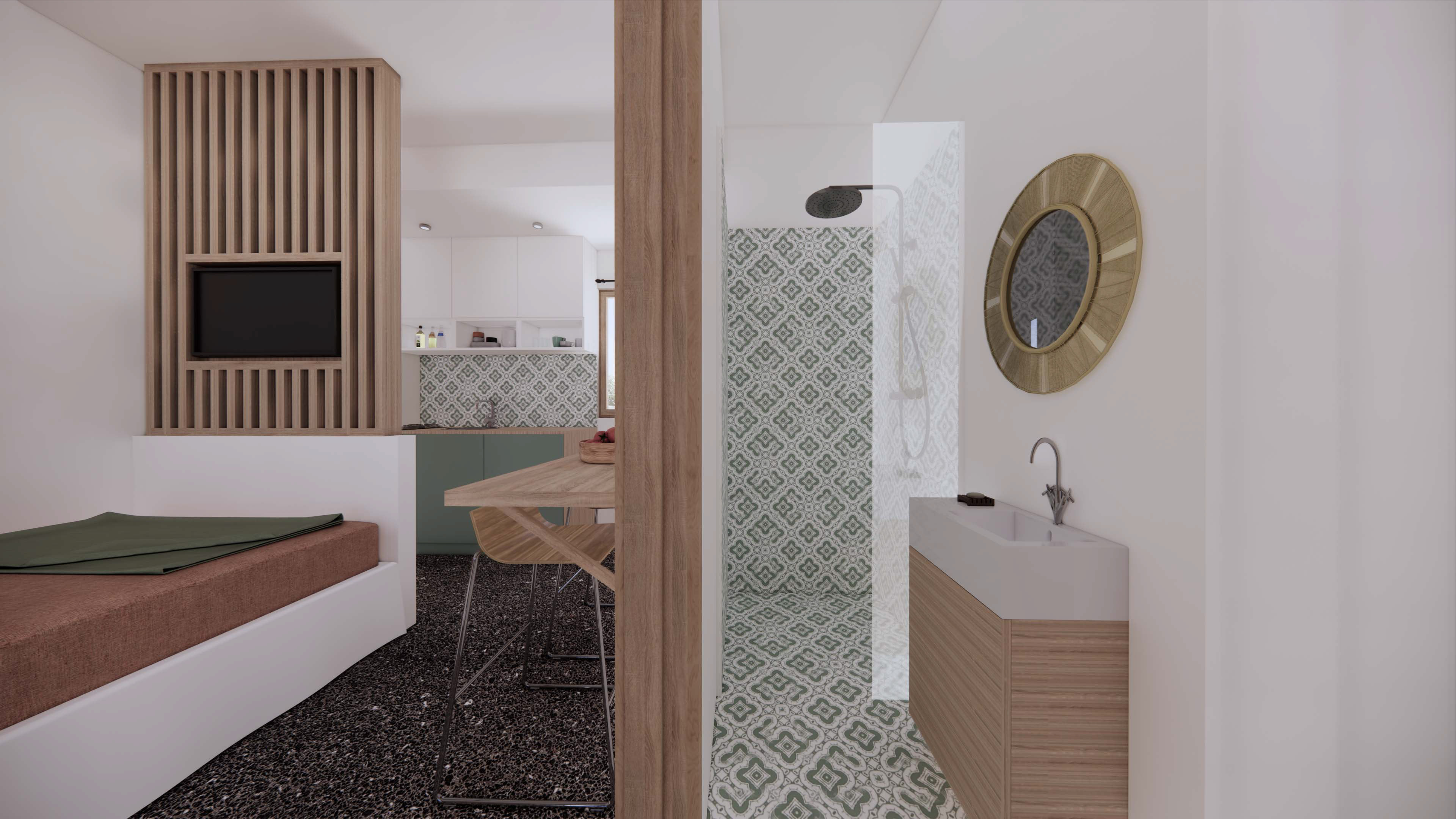 Apartment A | Interior 3D view