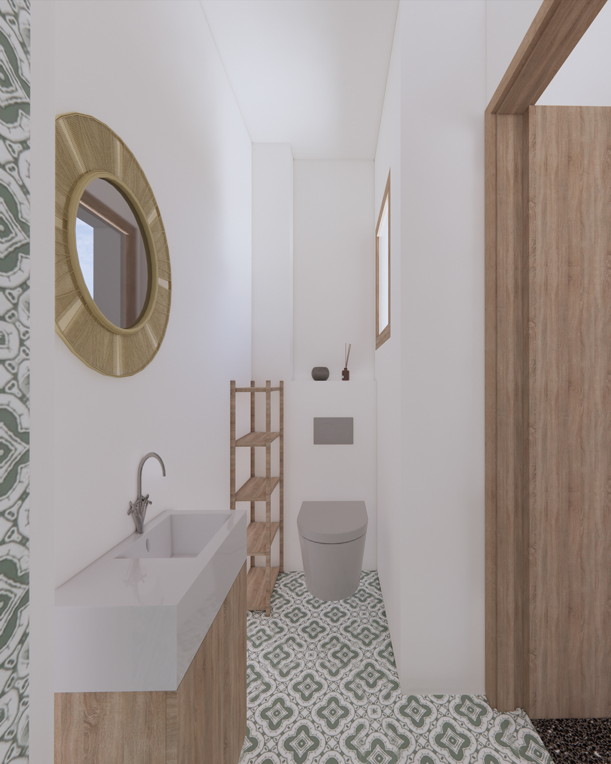 Apartment B | Interior 3D view