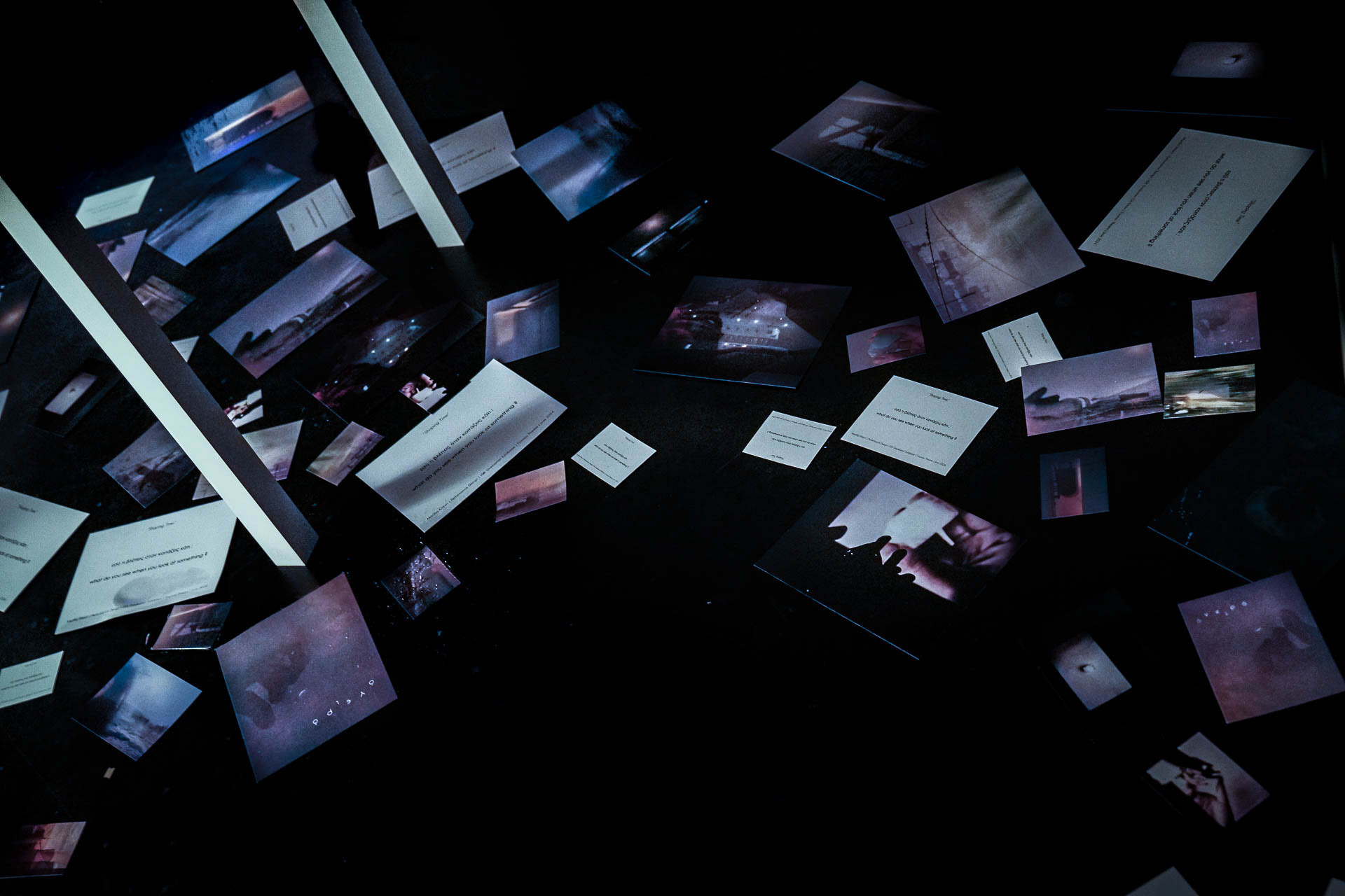 "Shaping Time" — video installation