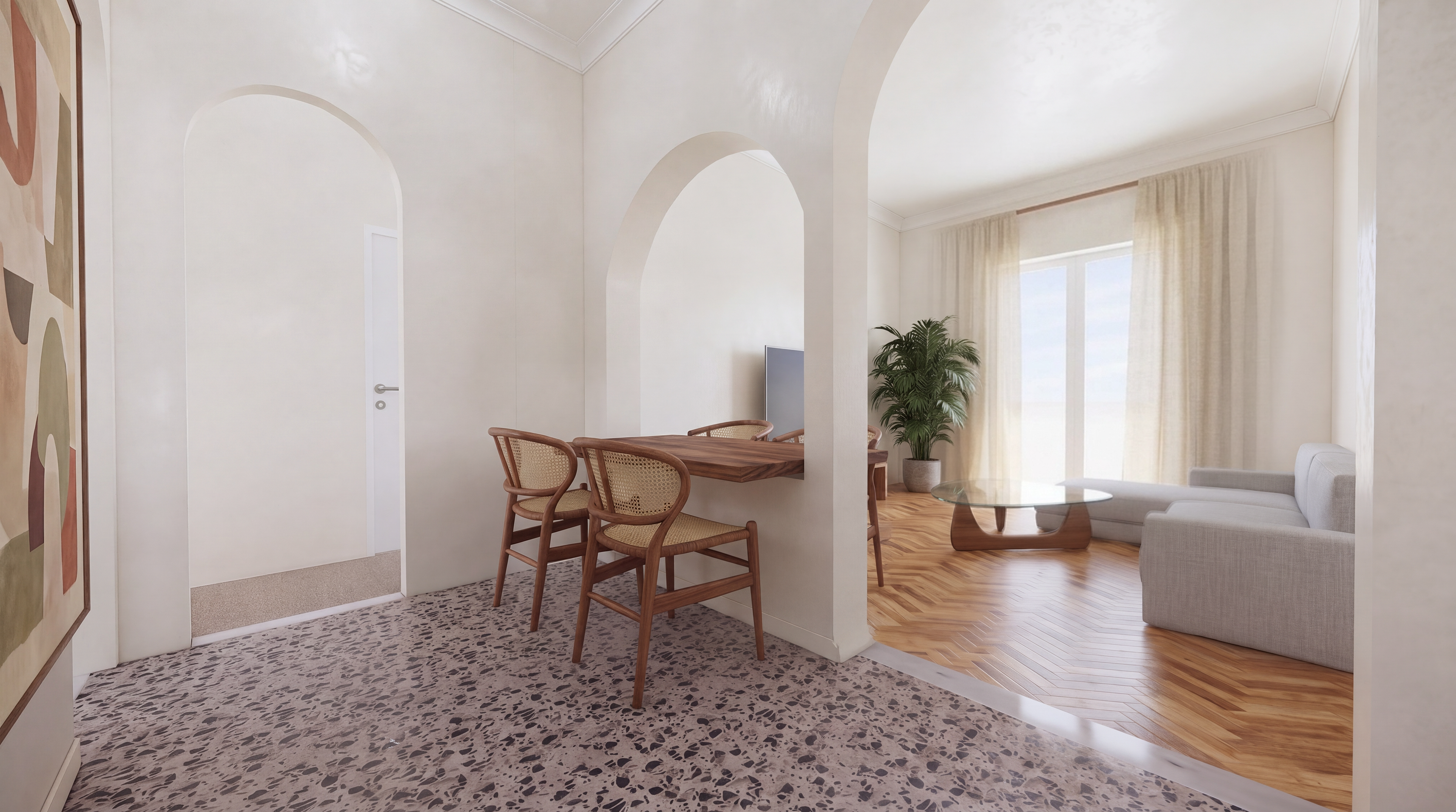 Interior 3D view