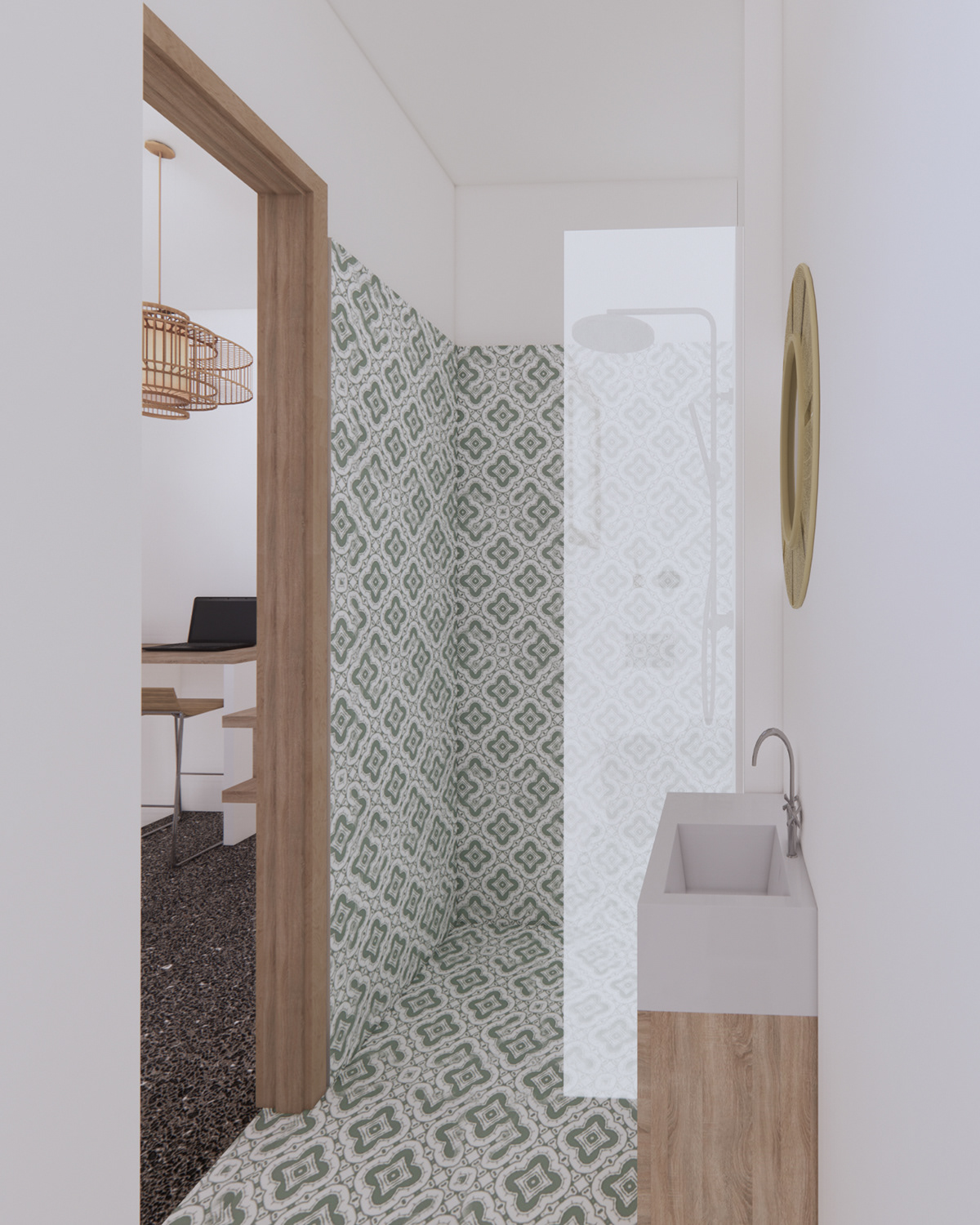 Apartment B | Interior 3D view