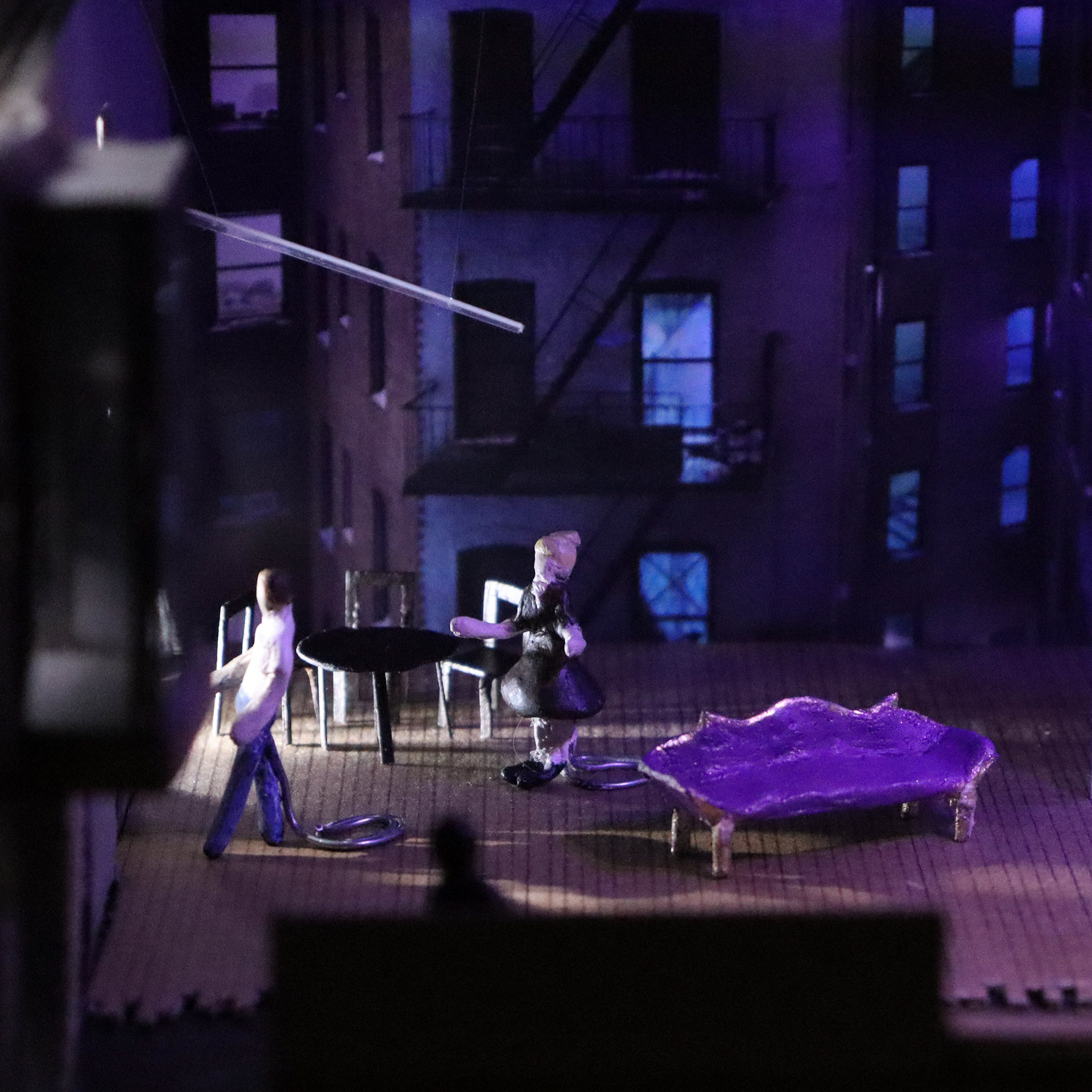 Neos Kosmos Theatre, model box scale 1:50