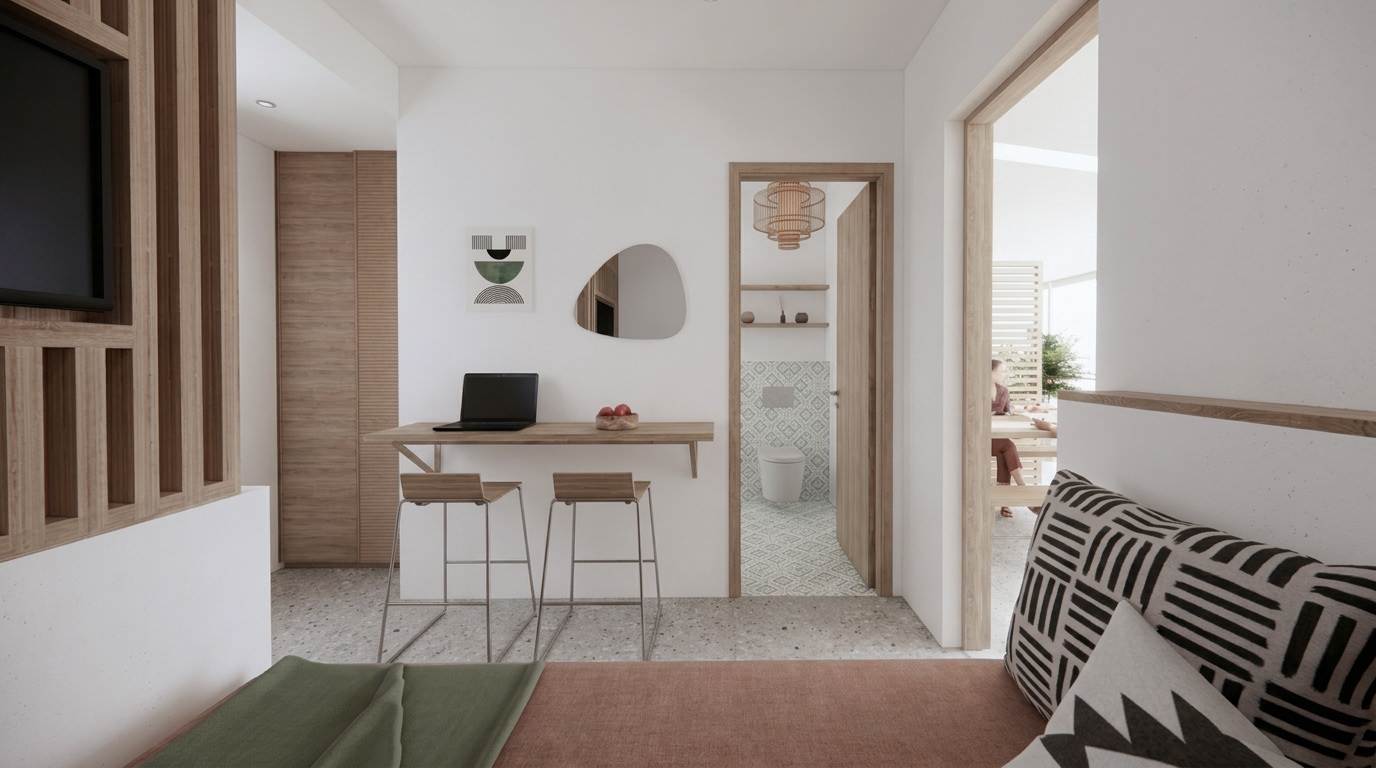 Apartment A | Interior 3D view