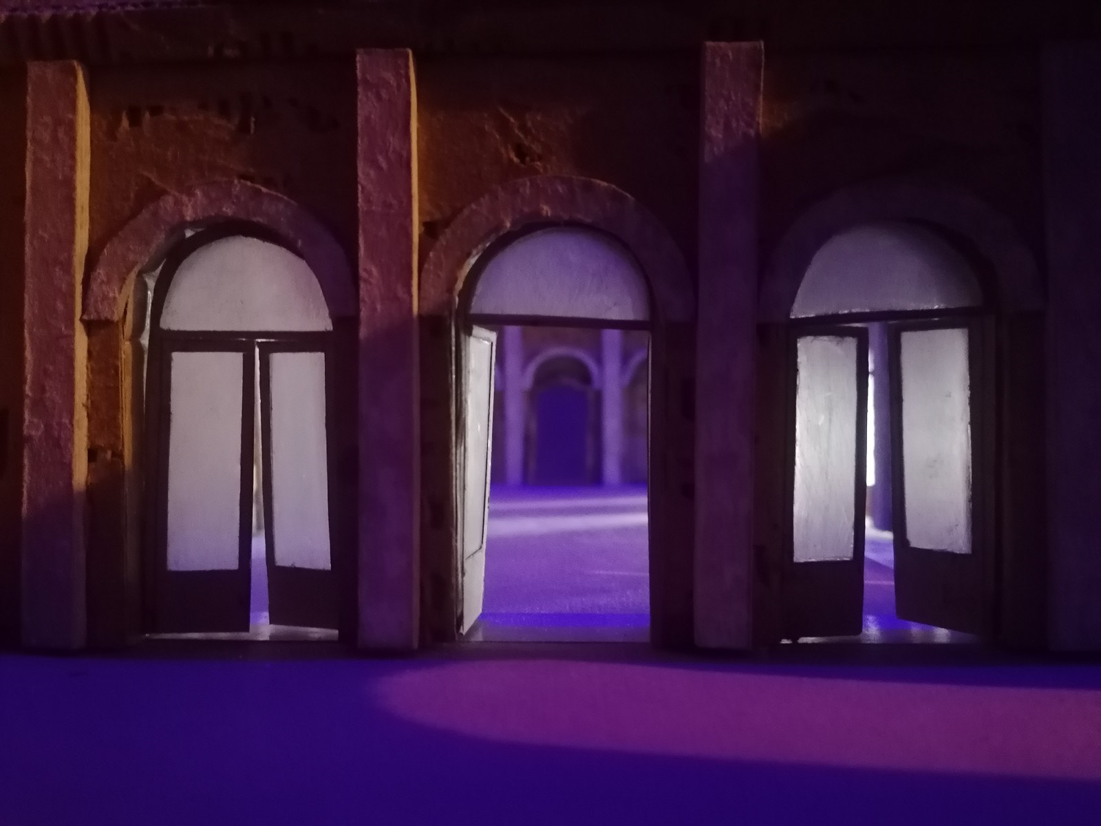 Baggeion, model box scale 1:50