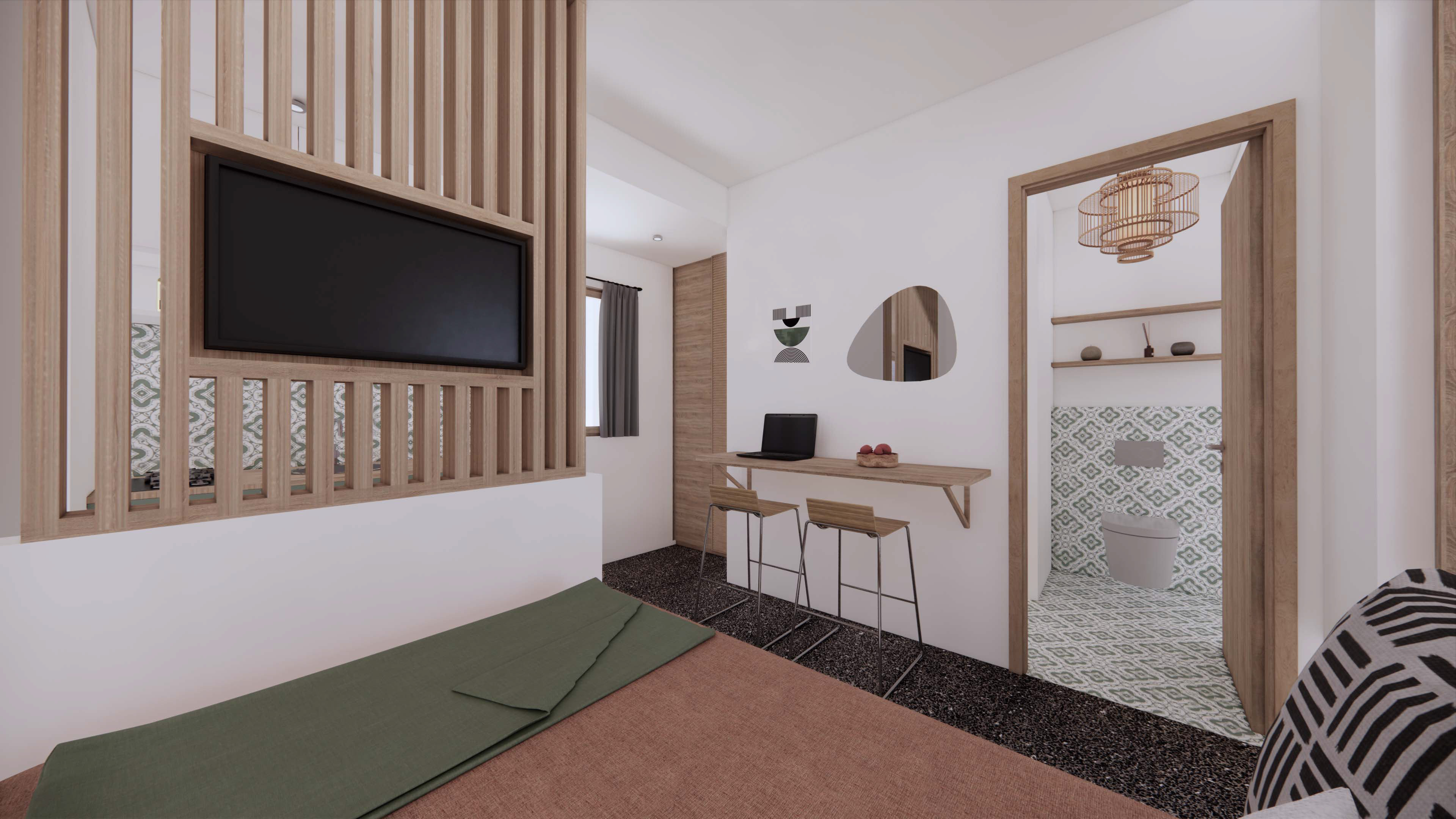 Apartment A | Interior 3D view