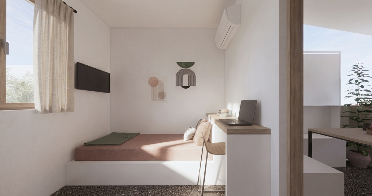 Apartment B | Interior 3D view