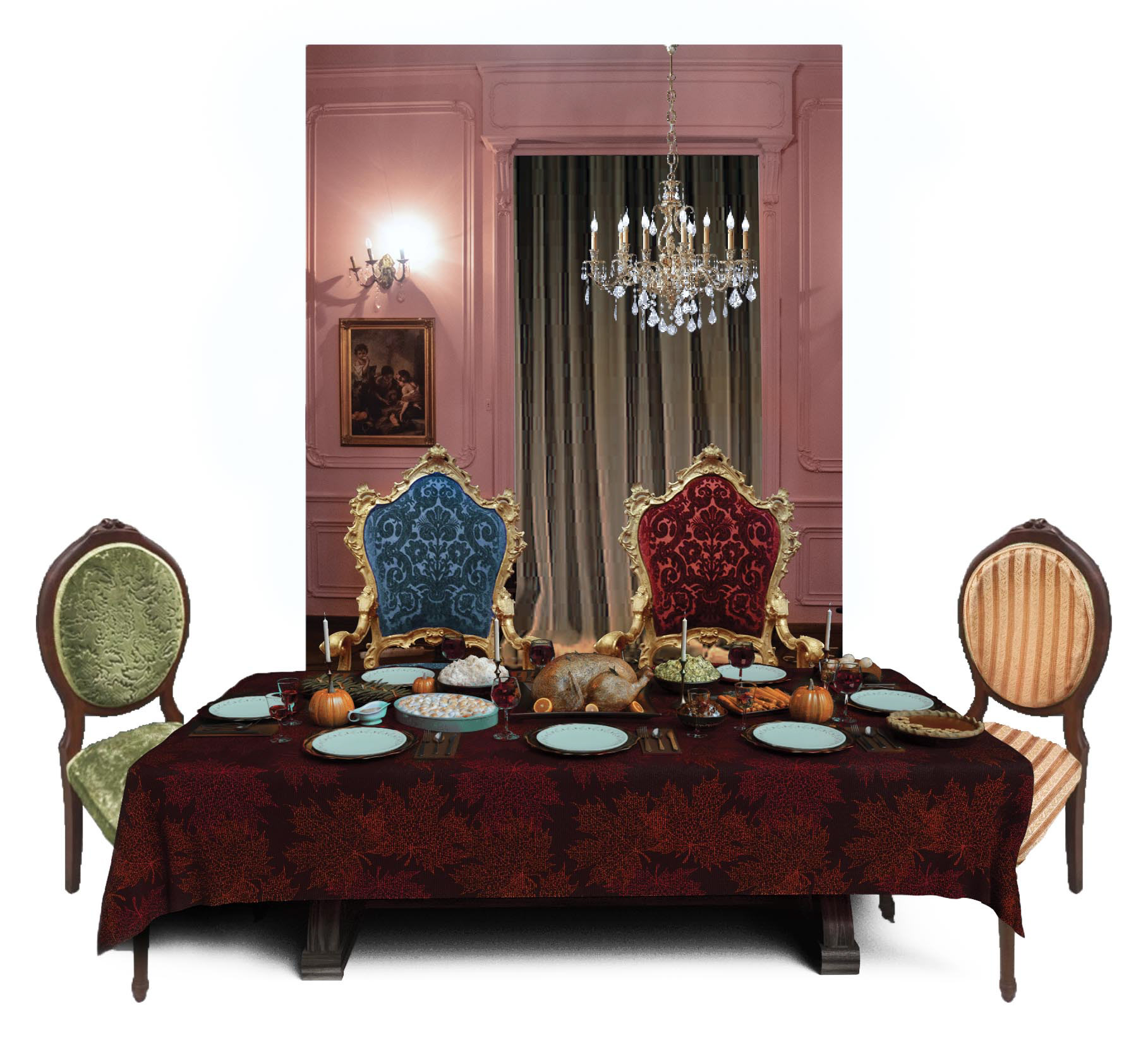 Set Design Proposal | Photoshop Collage