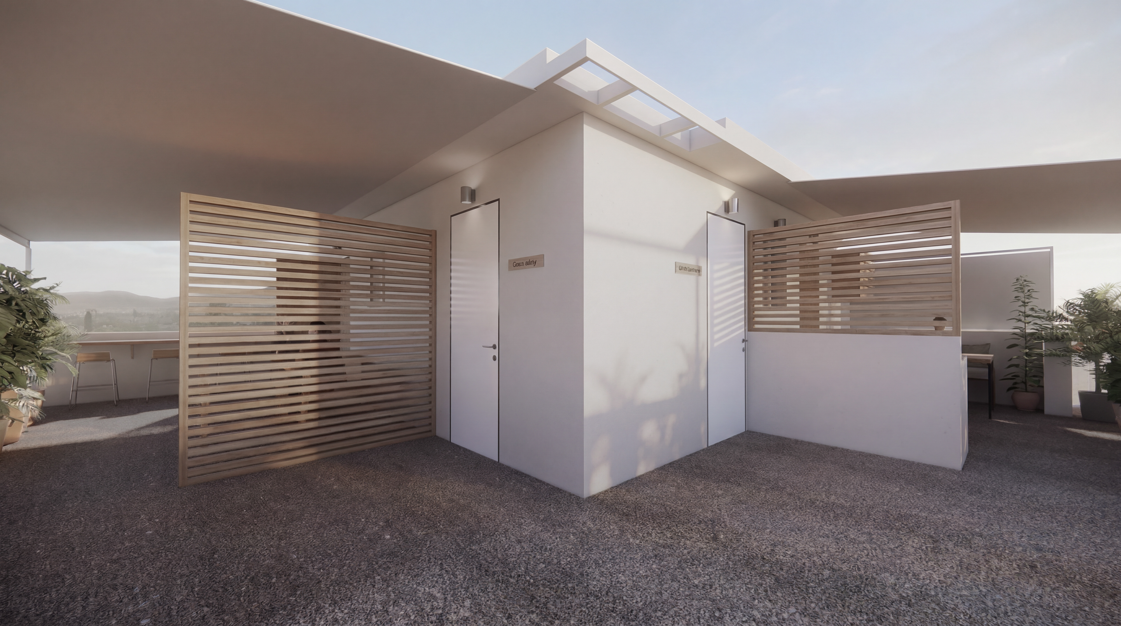 Rooftop Apartments | Exterior 3D view