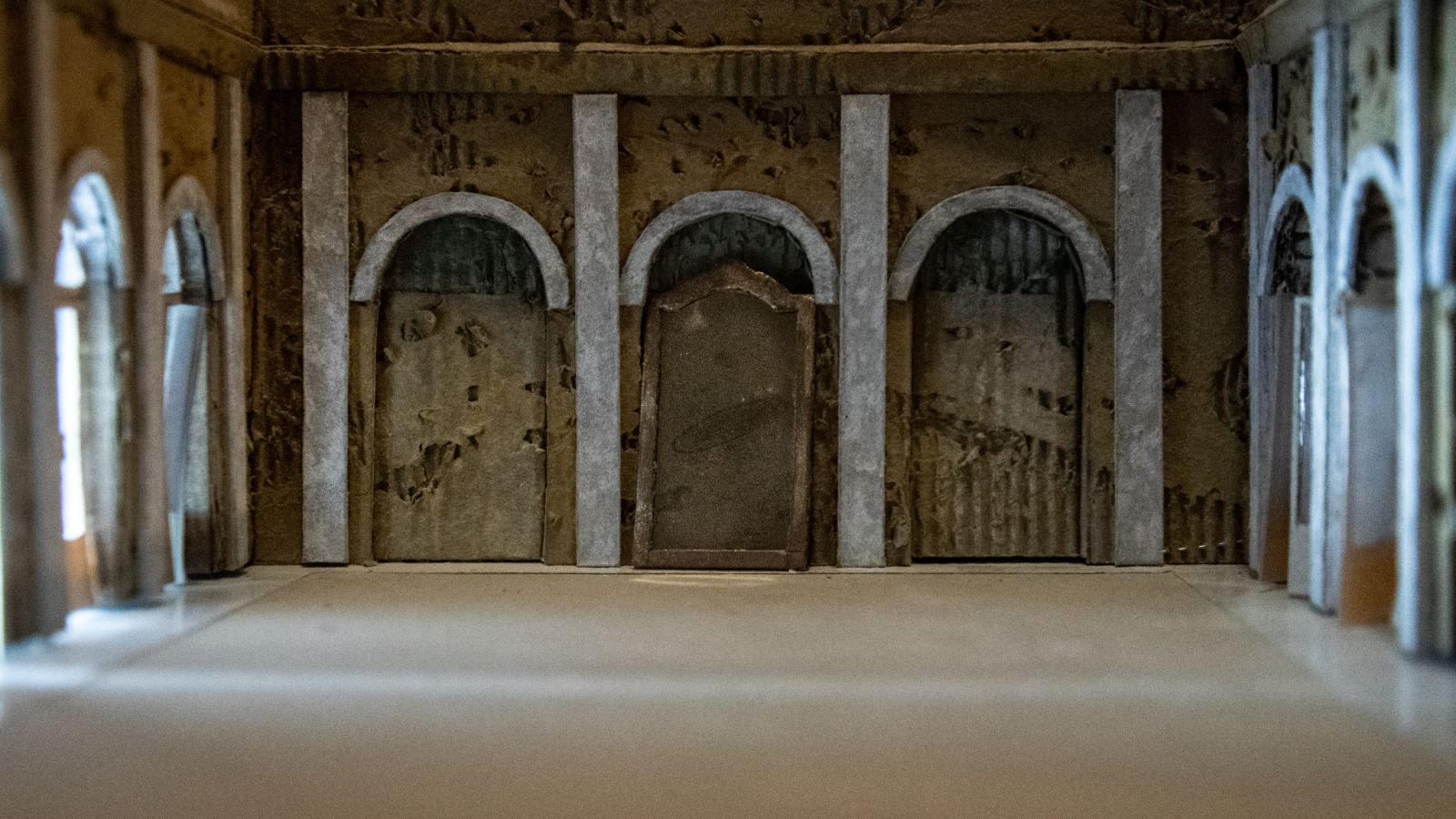 Baggeion, model box scale 1:50