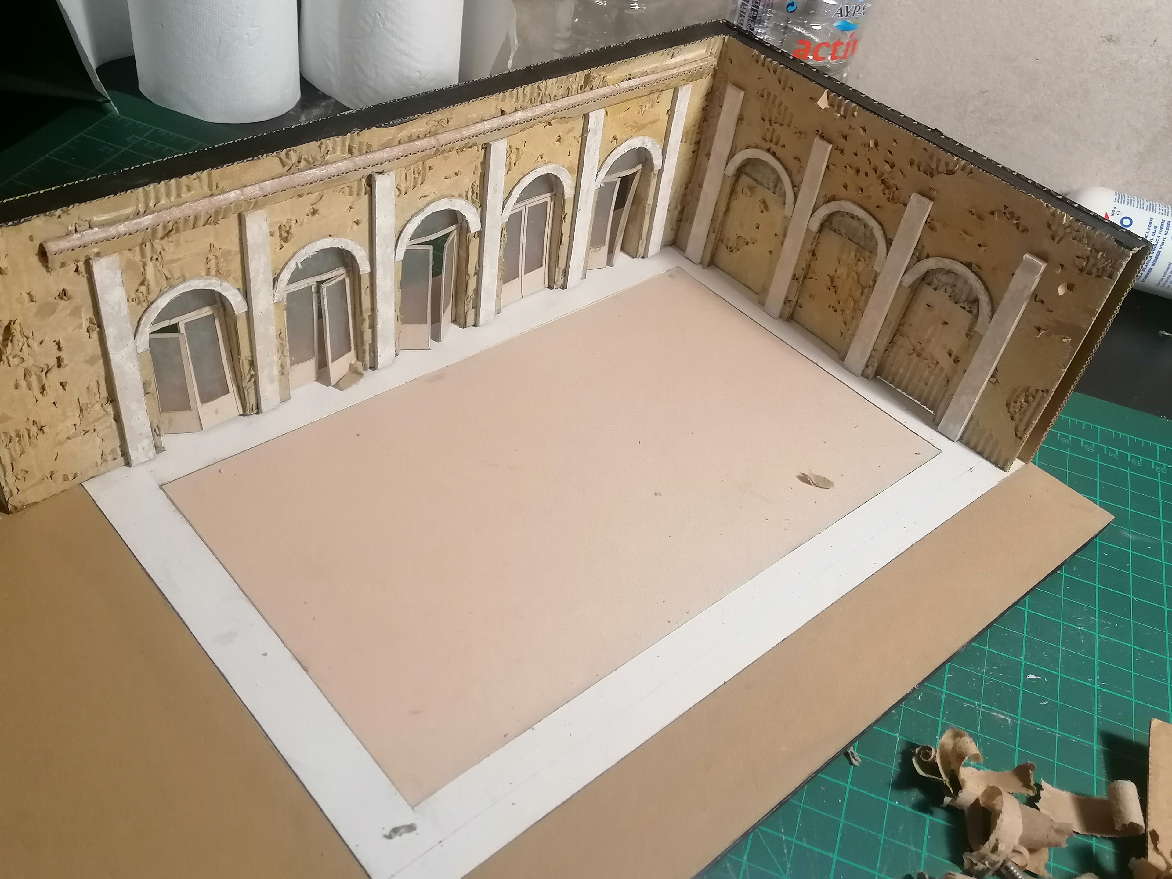 Baggeion, model box scale 1:50