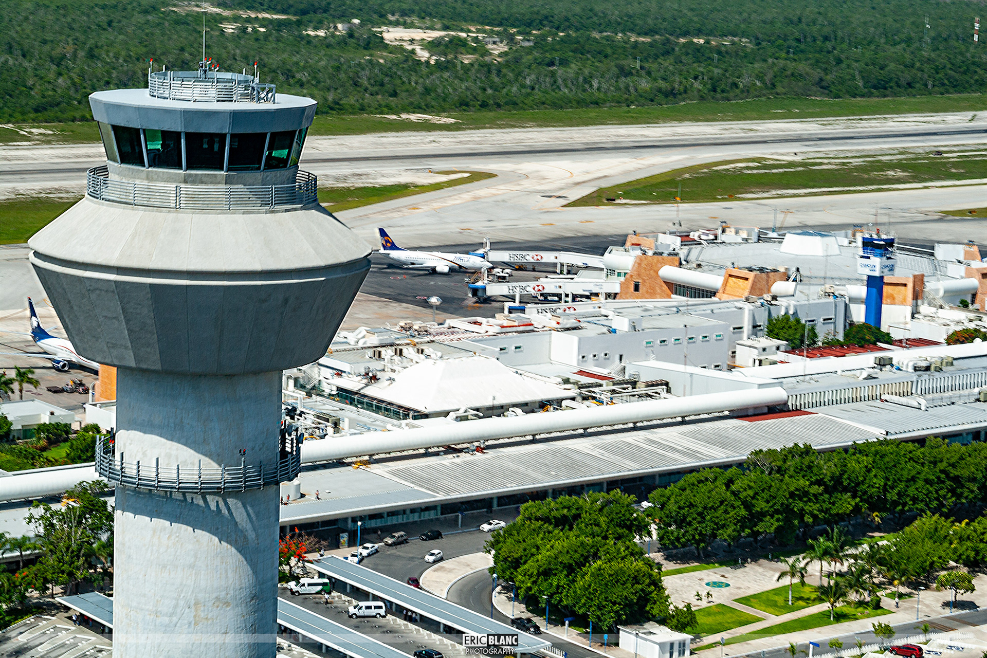Construction Cancun Airport Tower
