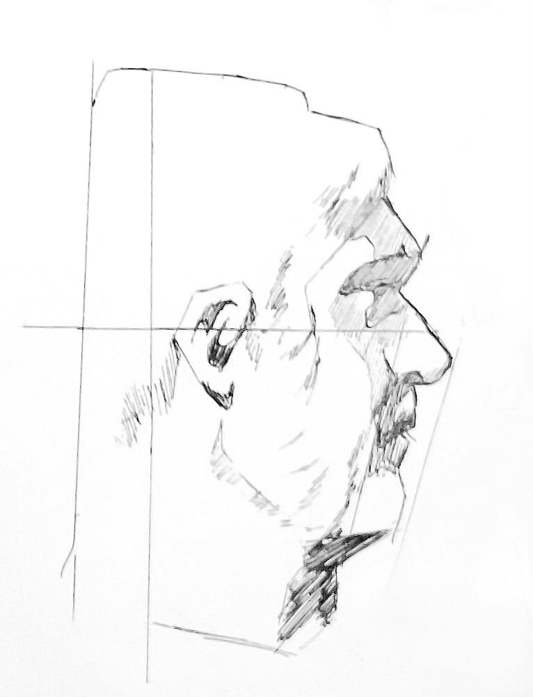 Bargue profile / pen