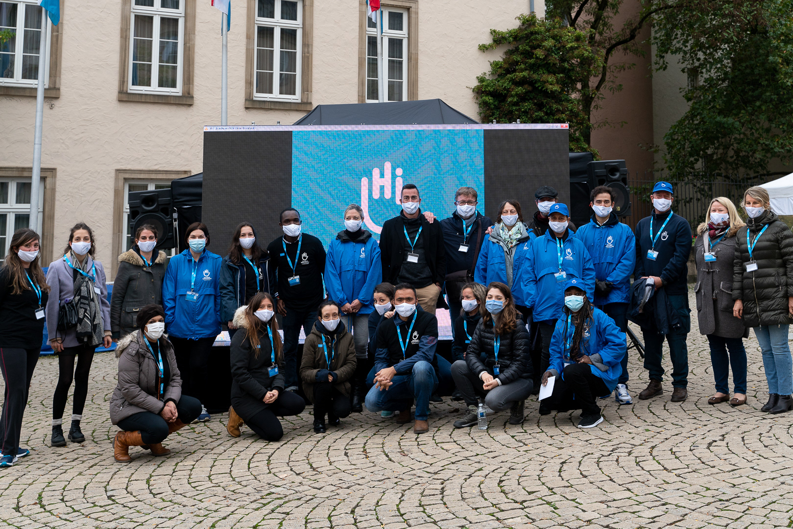 Toute l'équipe d'Handicap International Luxembourg