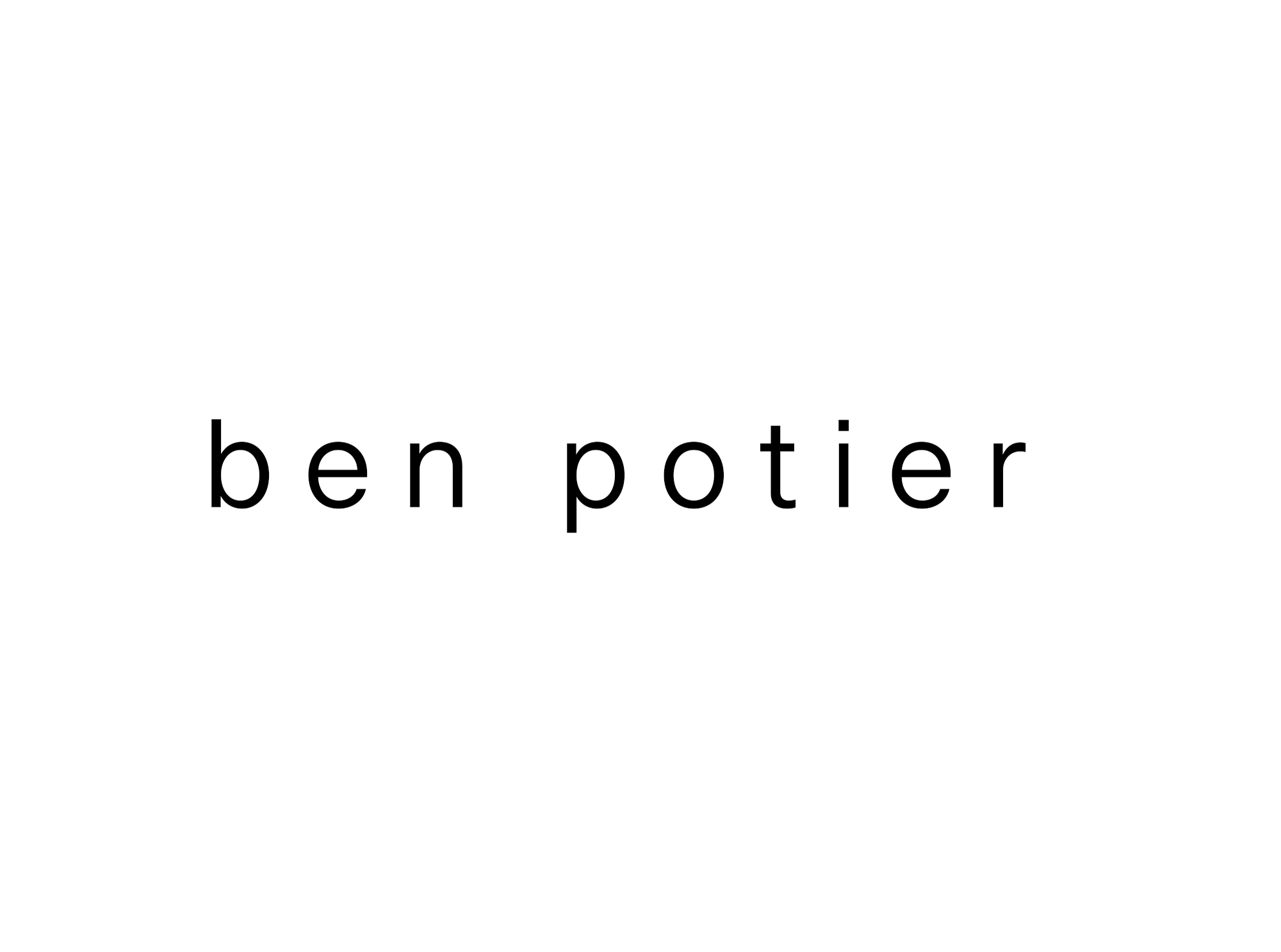 ben potier