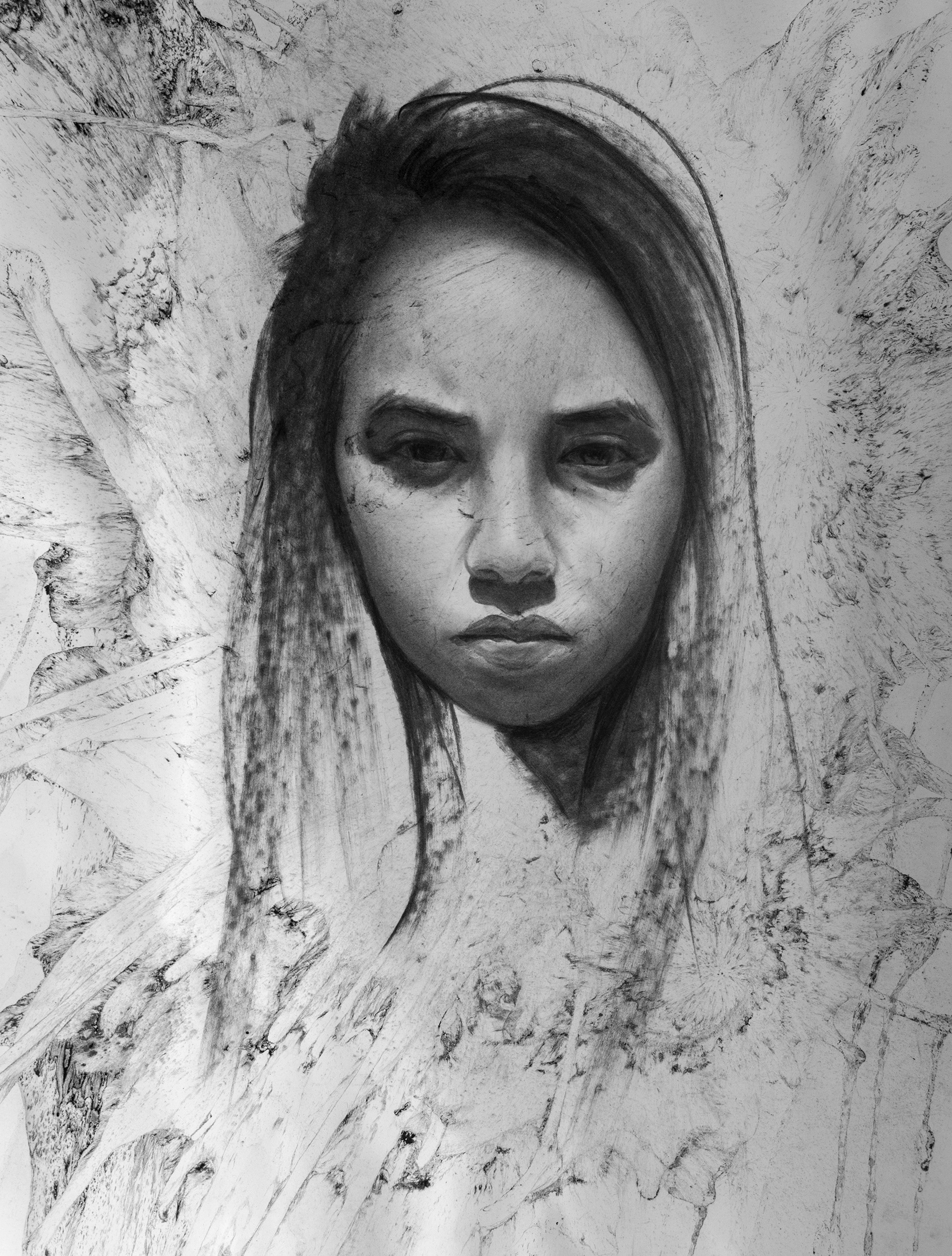 Untitled 4, Rio Grande on Paper