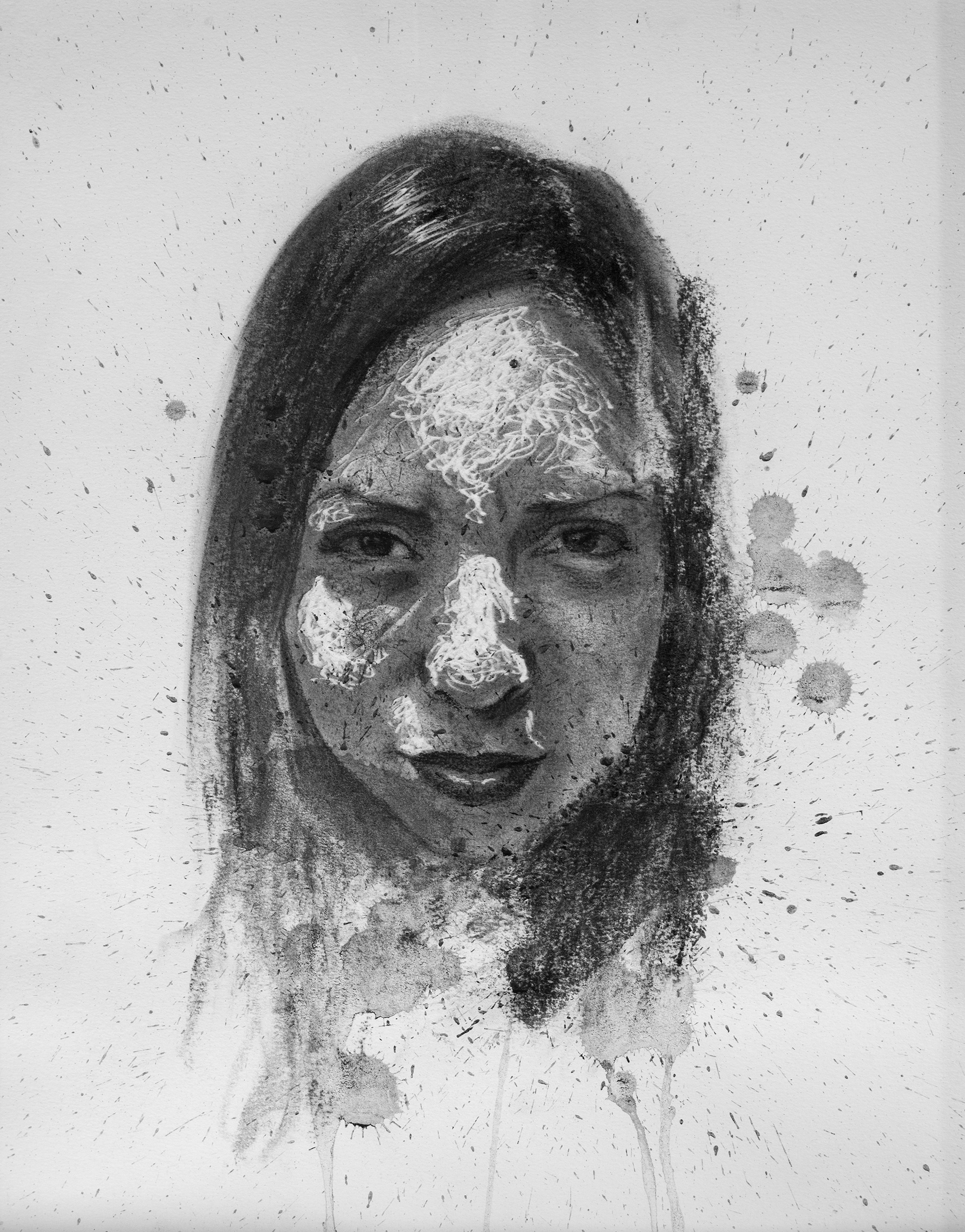 Untitled 7, Rio Grande on Paper