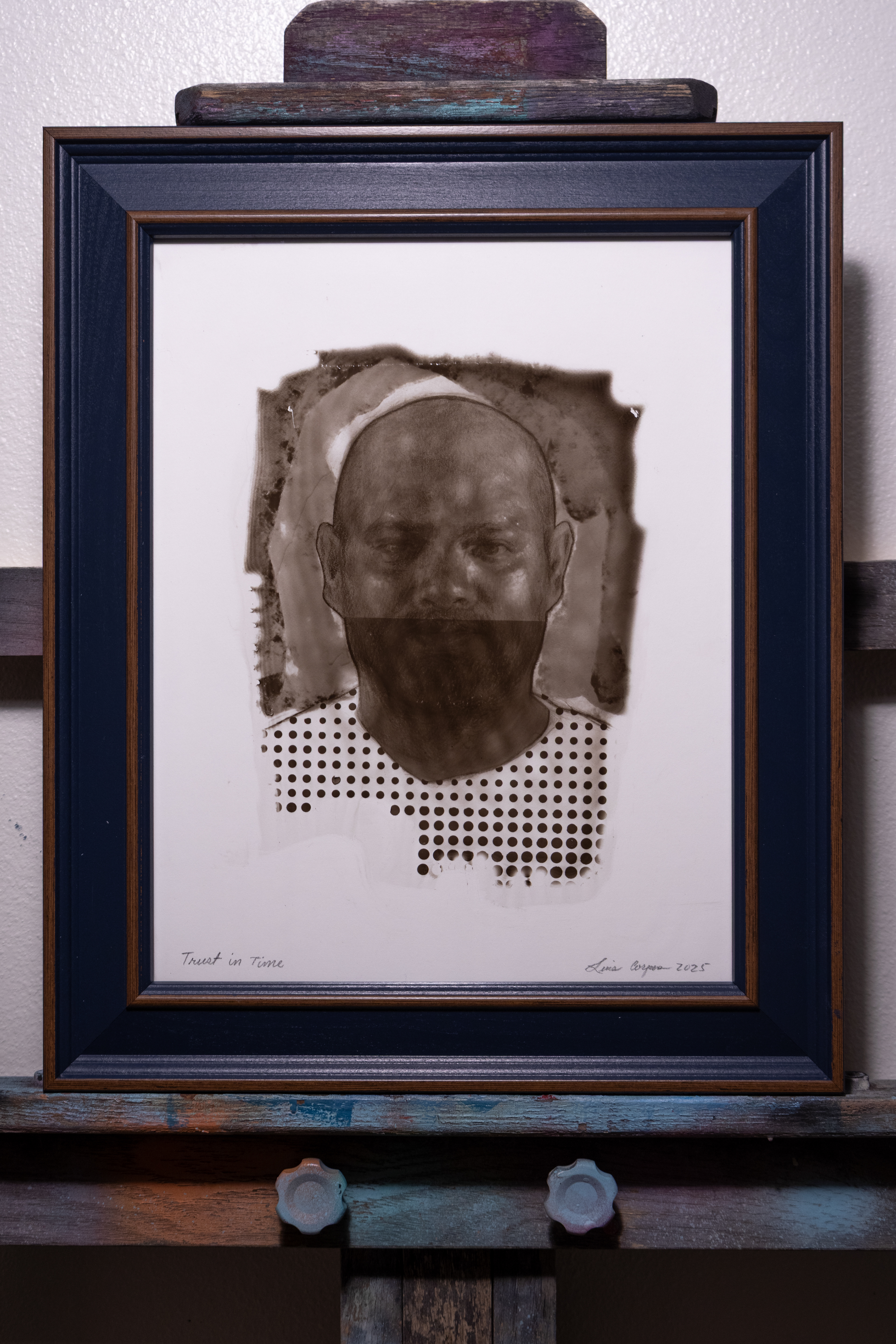 Trust in Time, 14" X 11", 2025