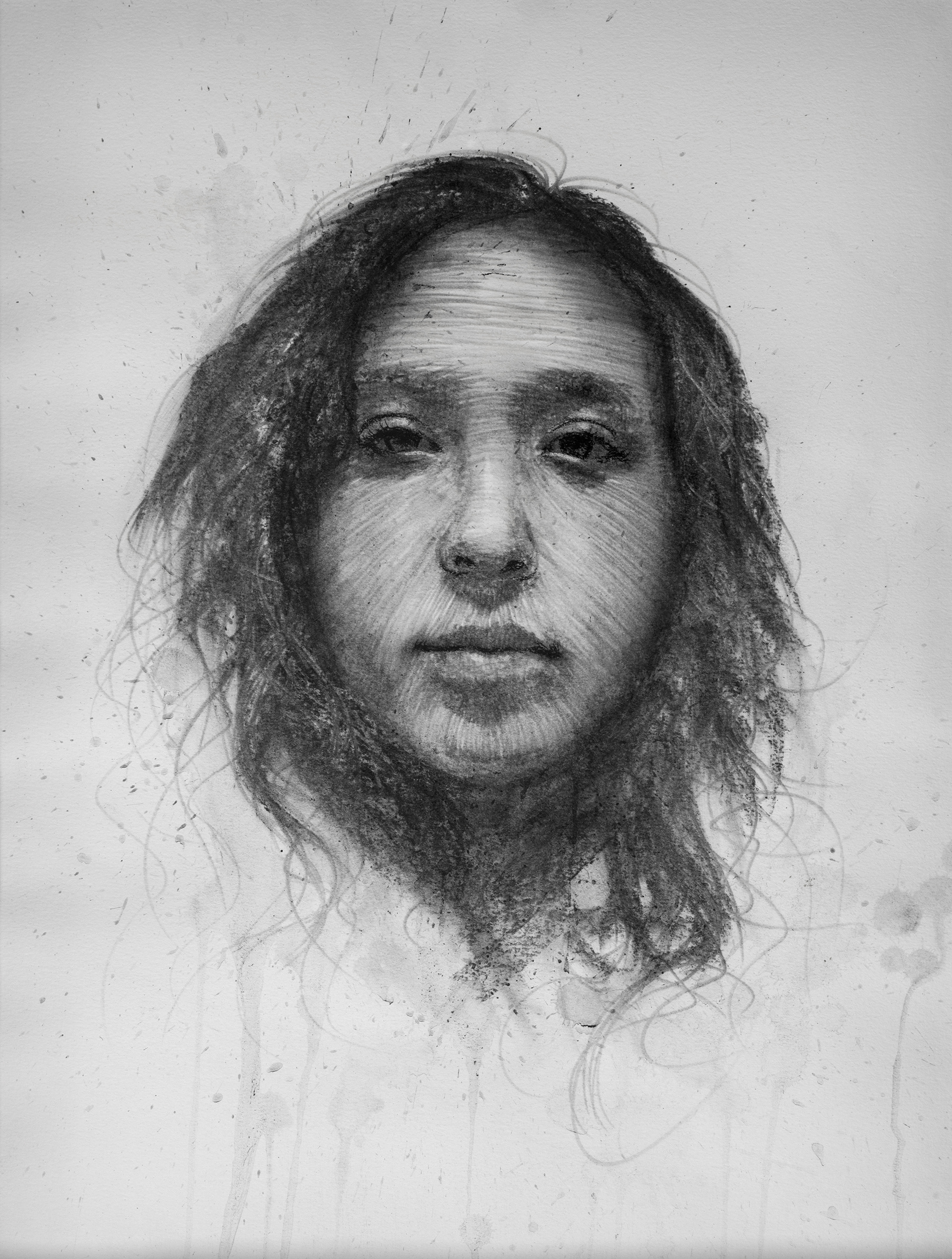 Untitled 6, Rio Grande on Paper