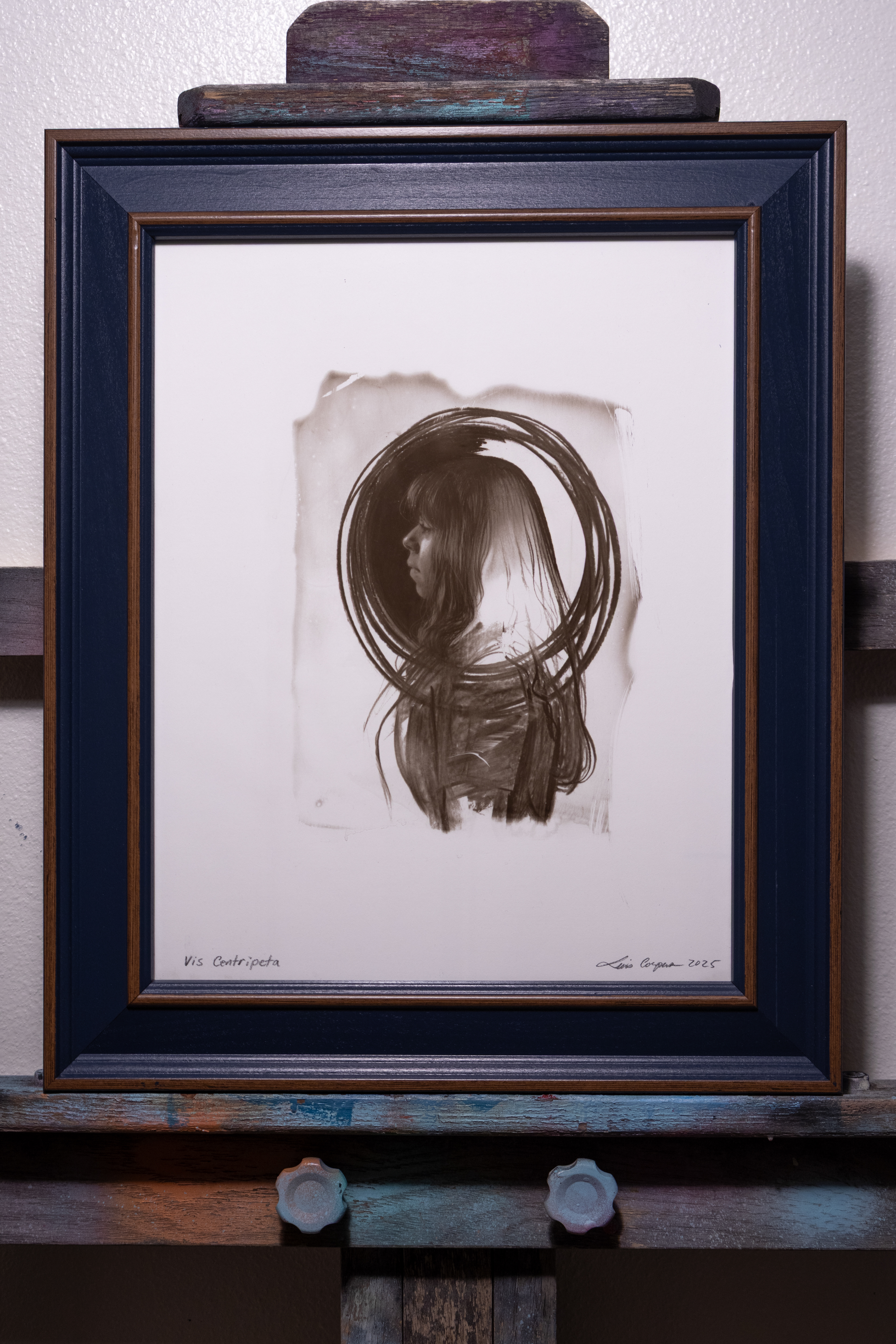 Vis Centripeta, 14" X 11", 2025