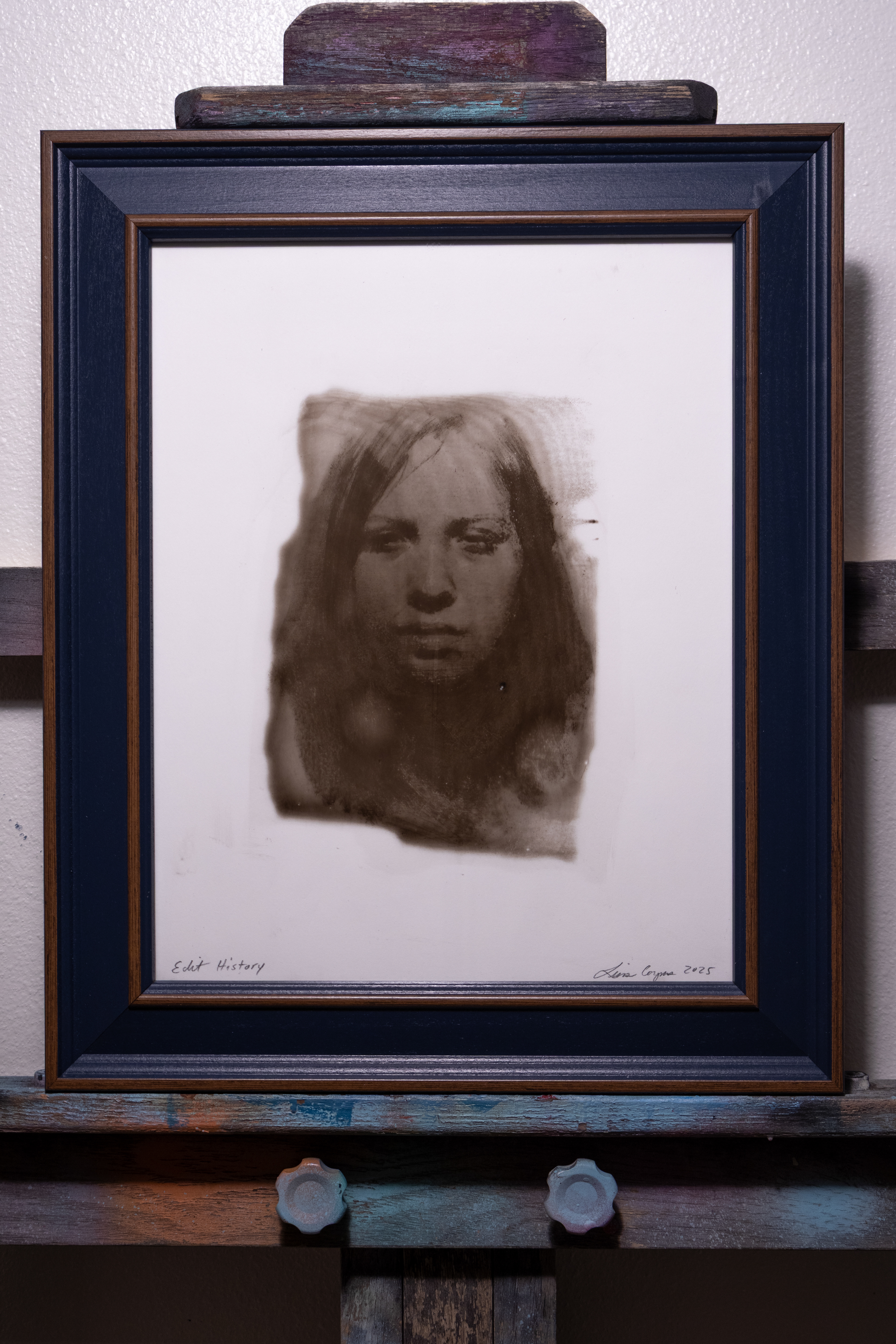 Edit History, 14" X 11", 2025