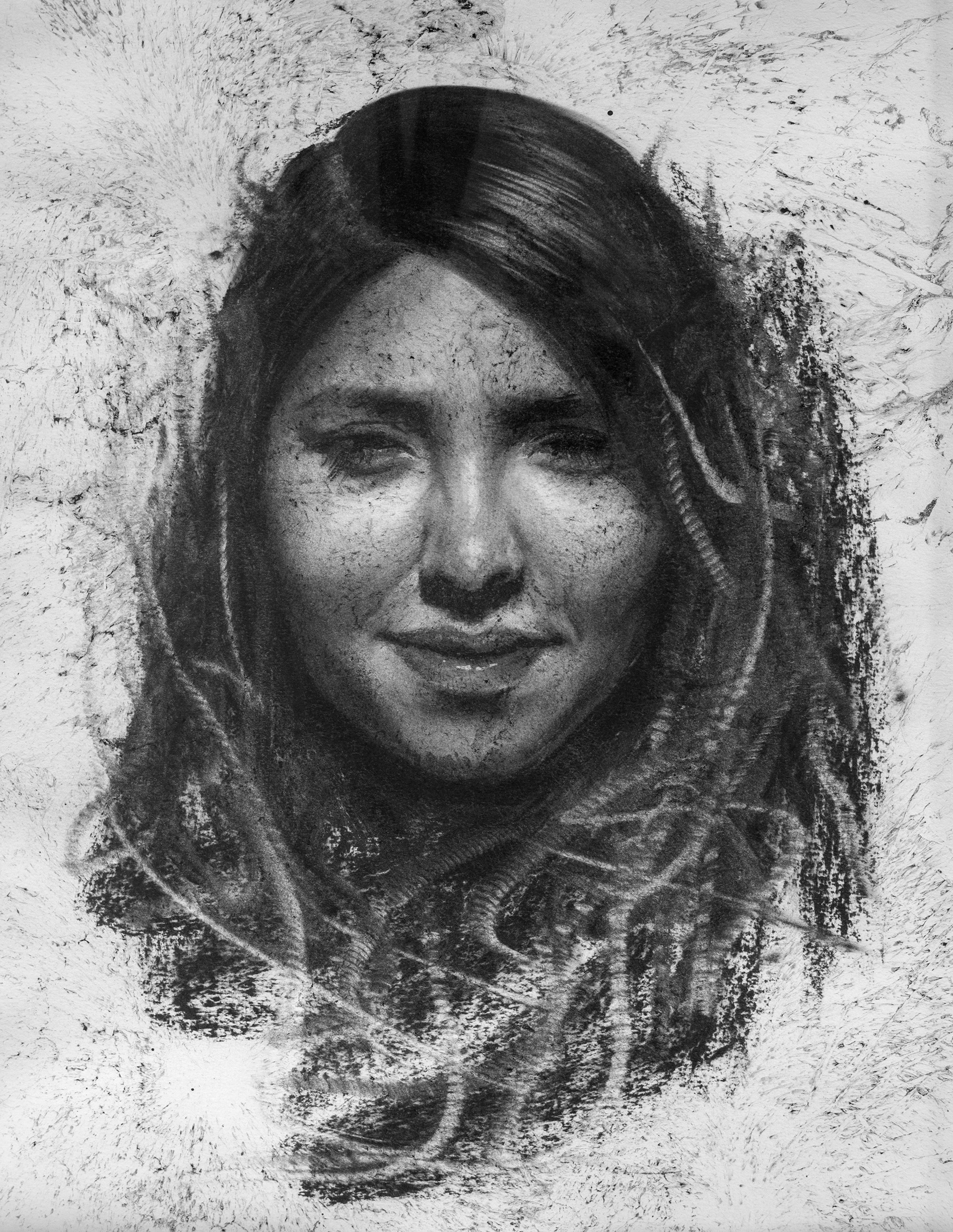 Untitled 10, Rio Grande on Paper